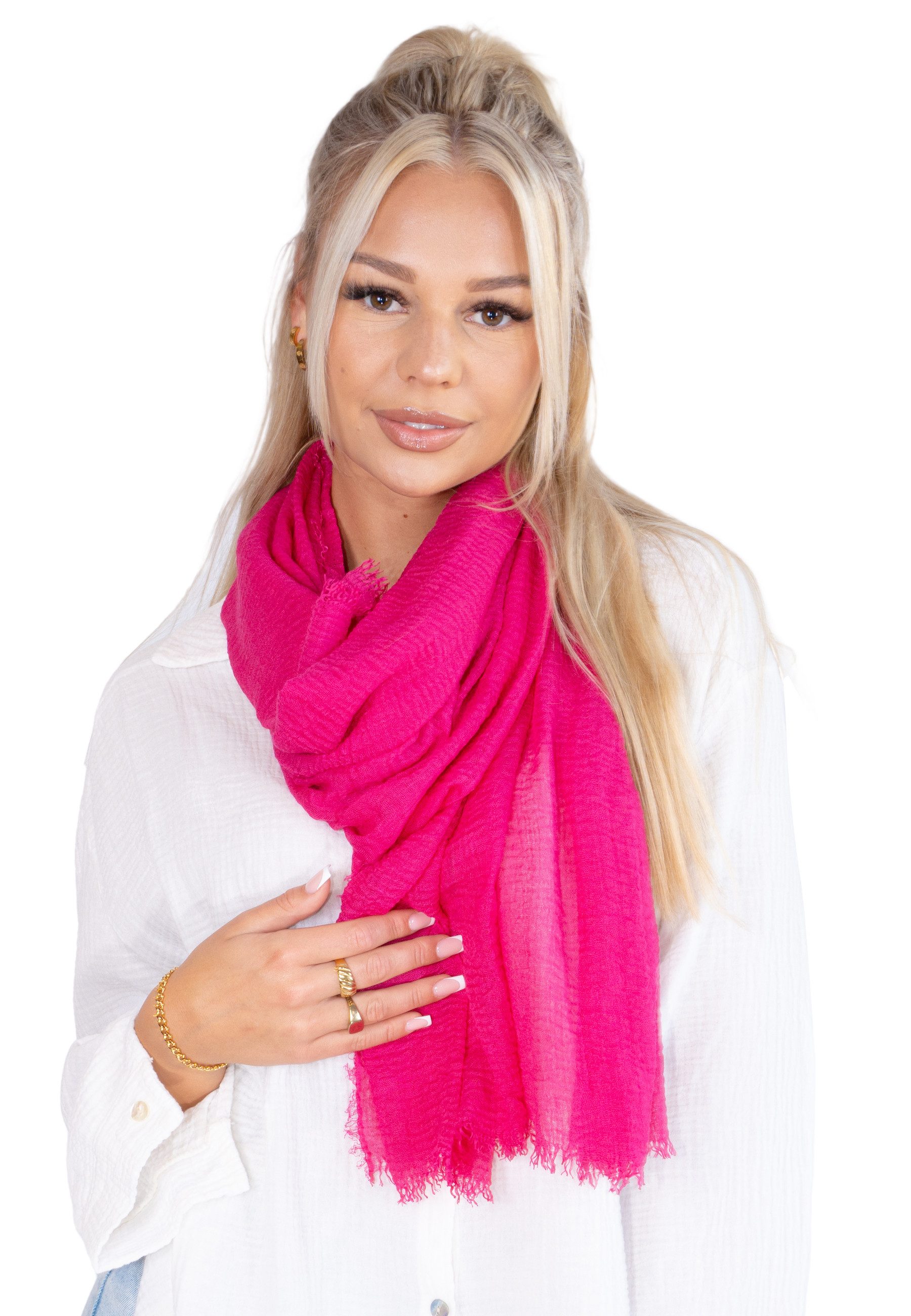 Seasons of April Schal Isabella Schal, Dünner, leichter und weicher Uni Dam günstig online kaufen