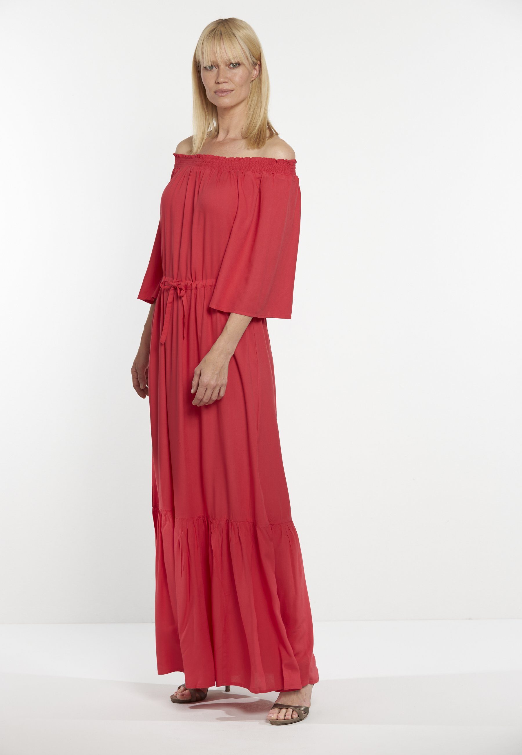 VIVID Strandkleid Kleid (1-tlg) rot