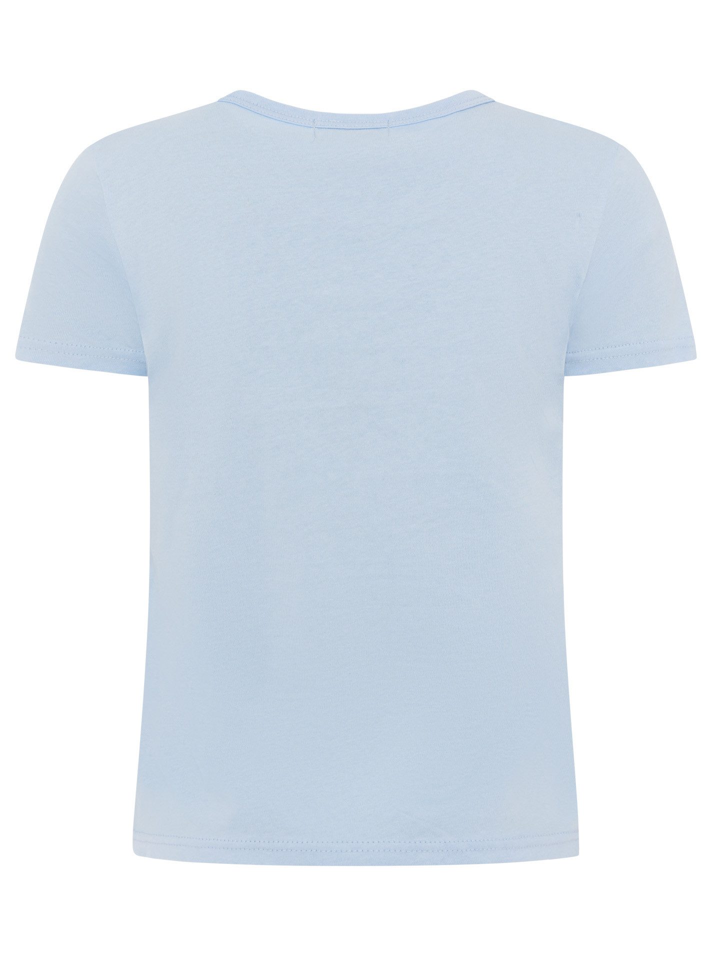 Zwillingsherz T-Shirt "Beach" Rundhals, großes maritimes Motiv mit Stickerei – Bild 4 von 5
