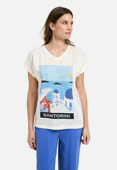 Milano Italy T-Shirt SHIRT W OVERSIZED SHOULDER AE ROUND