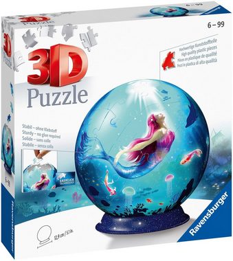 Ravensburger Puzzleball Bezaubernde Meerjungfrauen, 72 Puzzleteile, FSC® - schützt Wald - weltweit; Made in Europe