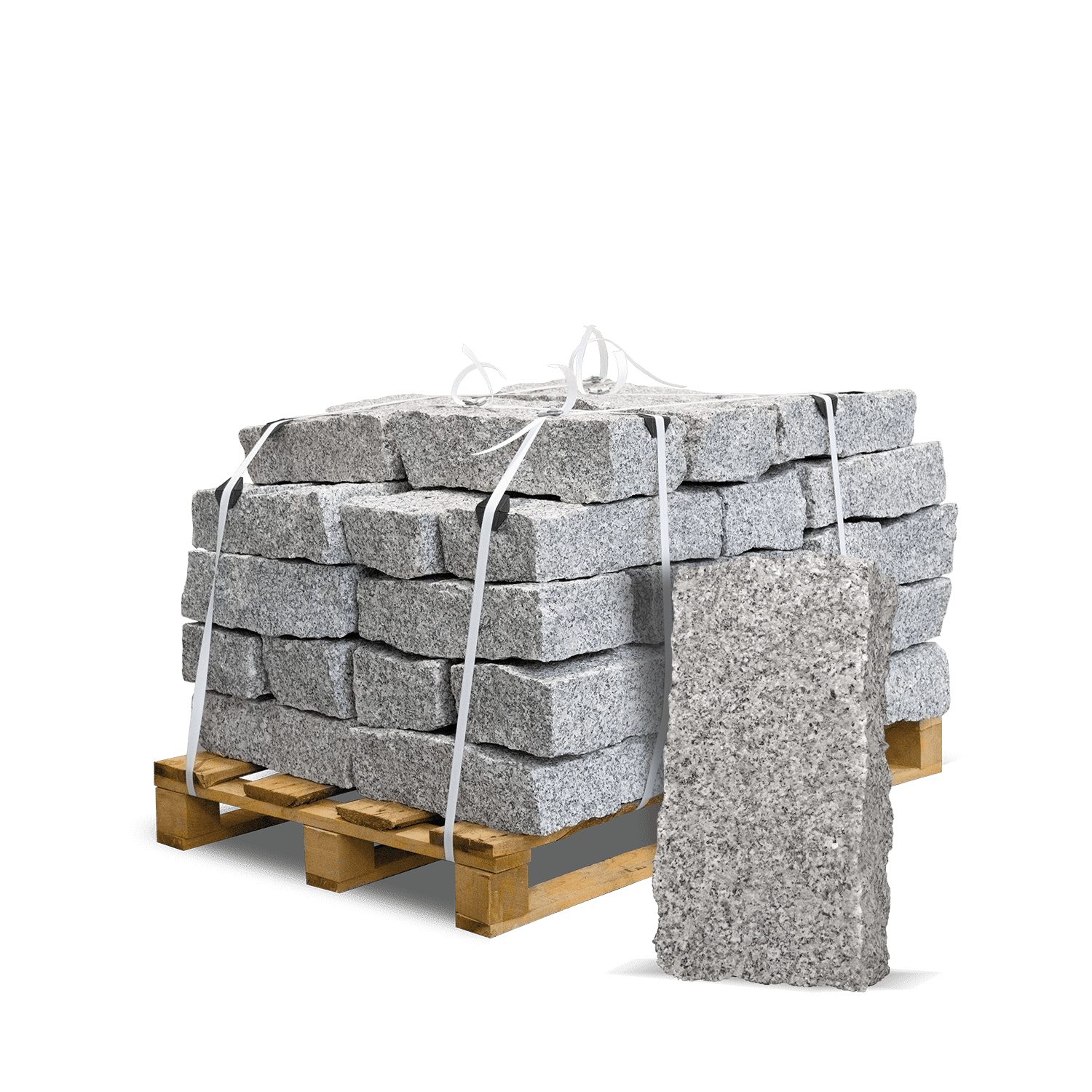 GALAMIO Mauerstein Granit 40*20*15 gebrochen (Palette, 1-St)