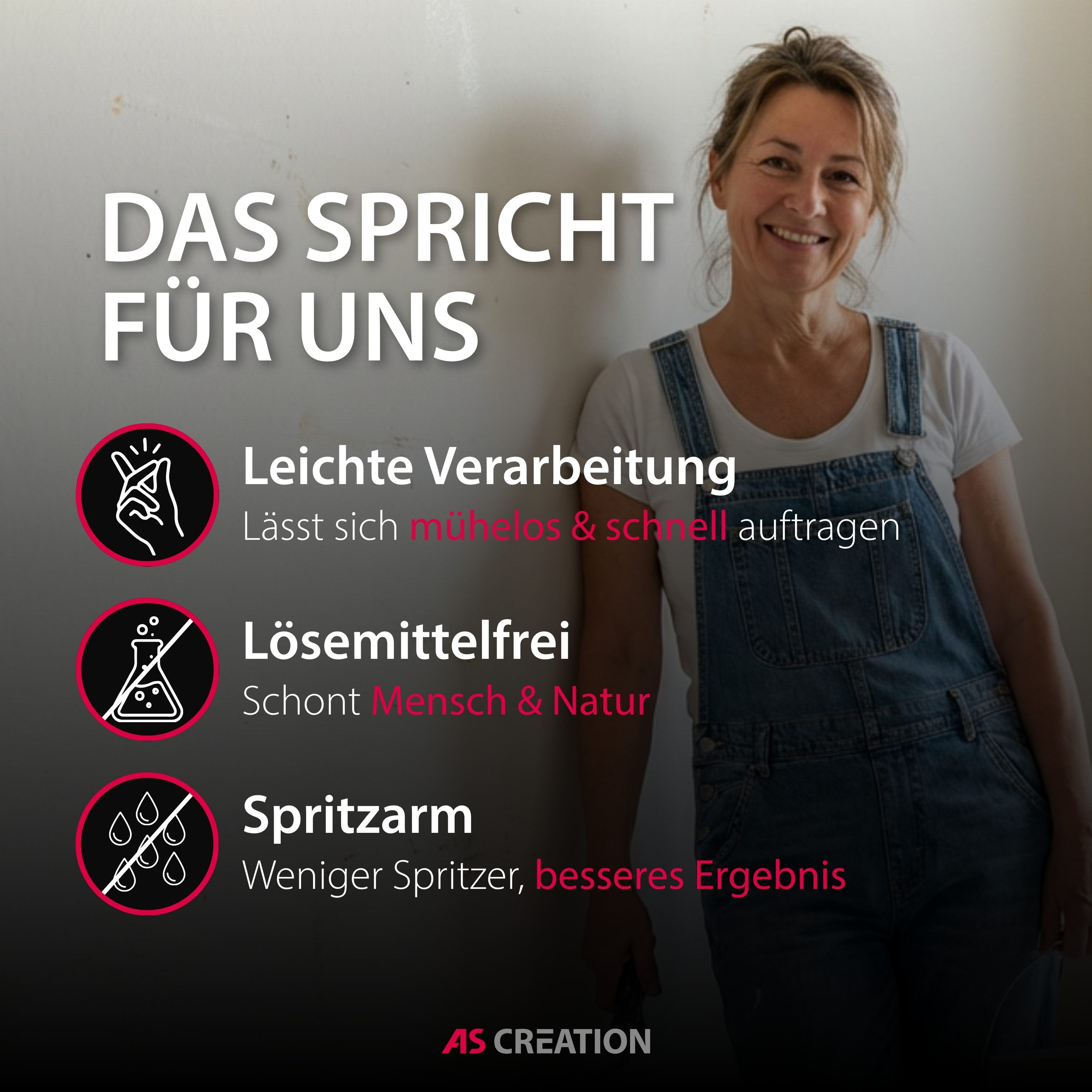 A.S. Création Wand- und Deckenfarbe Seidenmatt Innenfarbe THE COLOR KITCHEN, für Wohnzimmer Schlafzimmer Flur Küche, versch. Grüntöne
