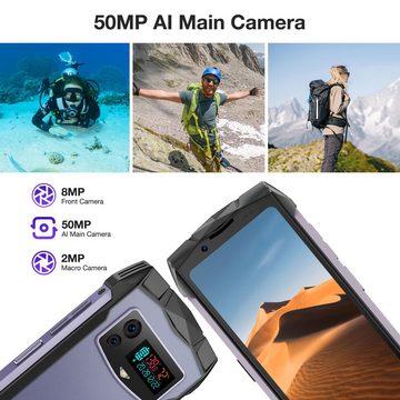 DOOGEE Smini Outdoor Mobile Phone without Contract Android 13, 15GB + 256GB Handy (4.5 Zoll, 256 GB Speicherplatz, Android 13.0Wlan, USB, Bluetooth)