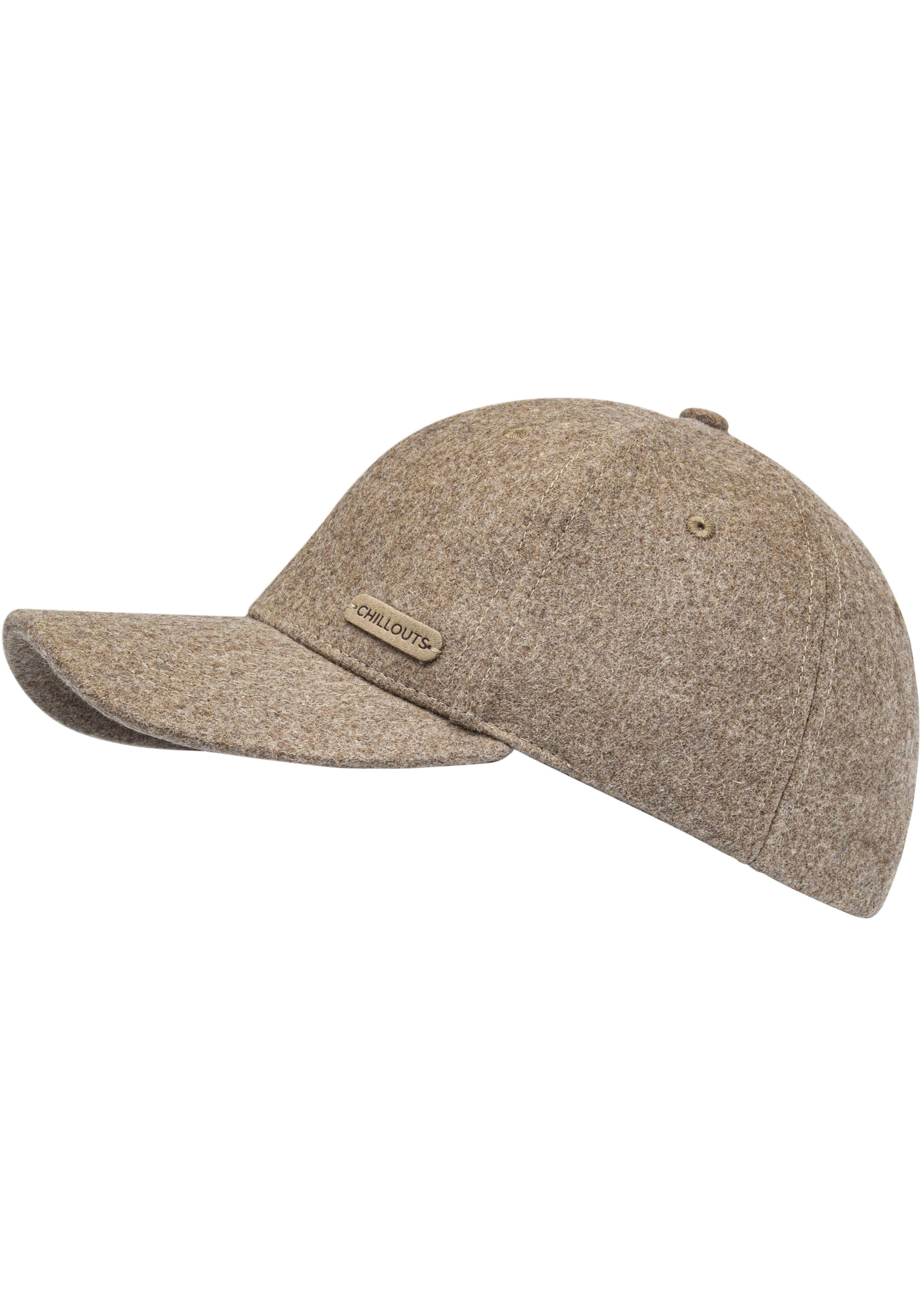 chillouts Baseball camel Cap Wasserabweisendes Material Mateo Hat