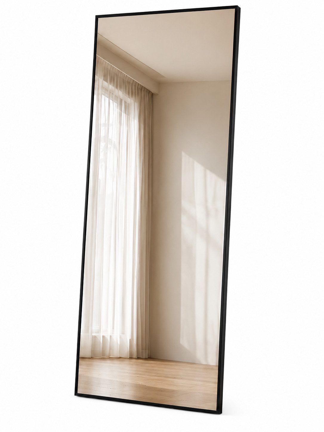 BOURGH Ganzkörperspiegel DALTON Standspiegel / Wandspiegel - großer moderner Spiegel 193x67cm