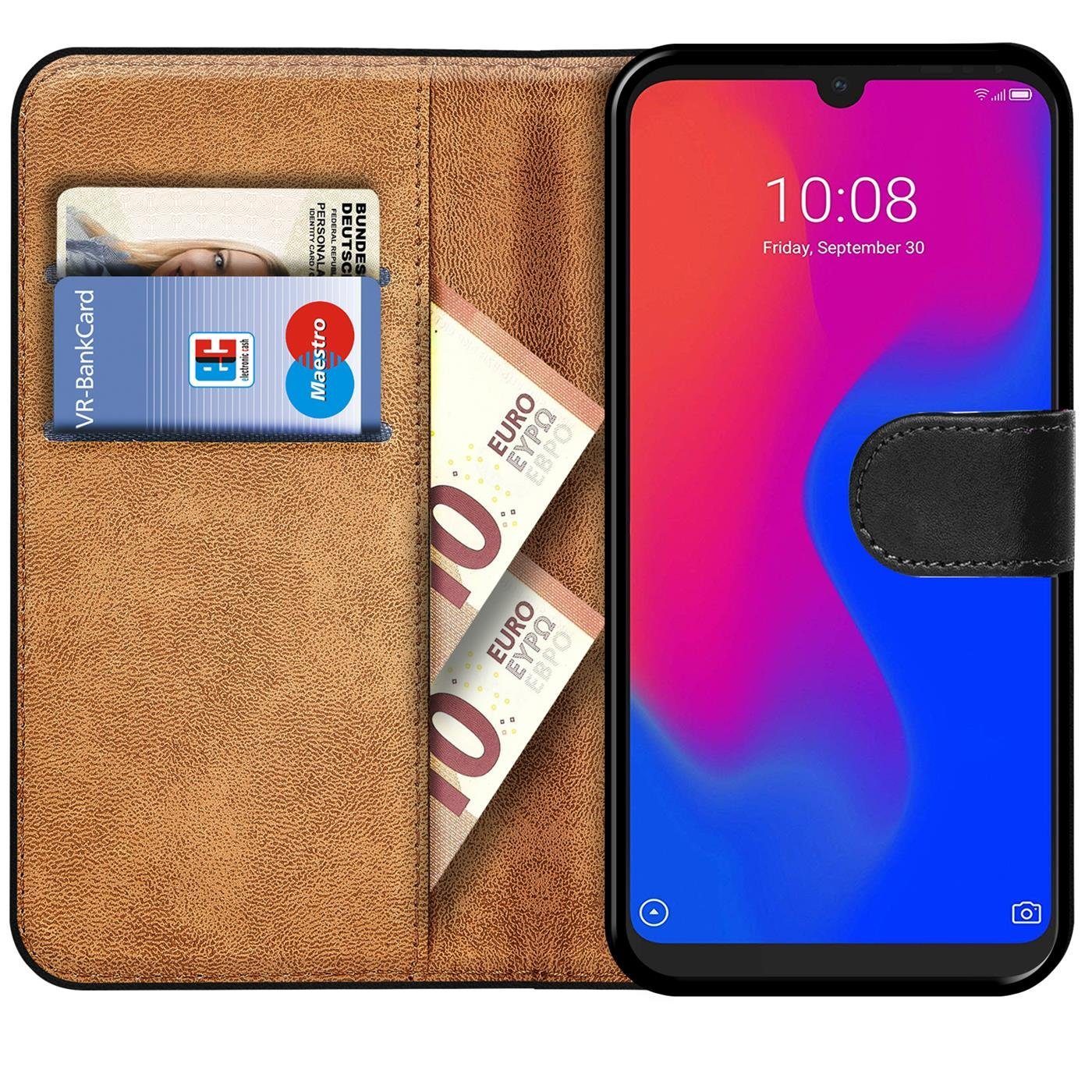 CoolGadget Handyhülle Book Case Handy Tasche für ZTE Blade A7 2019 5,45 Zoll, Hülle Klapphülle Flip Cover für ZTE A7 2019 Schutzhülle stoßfest