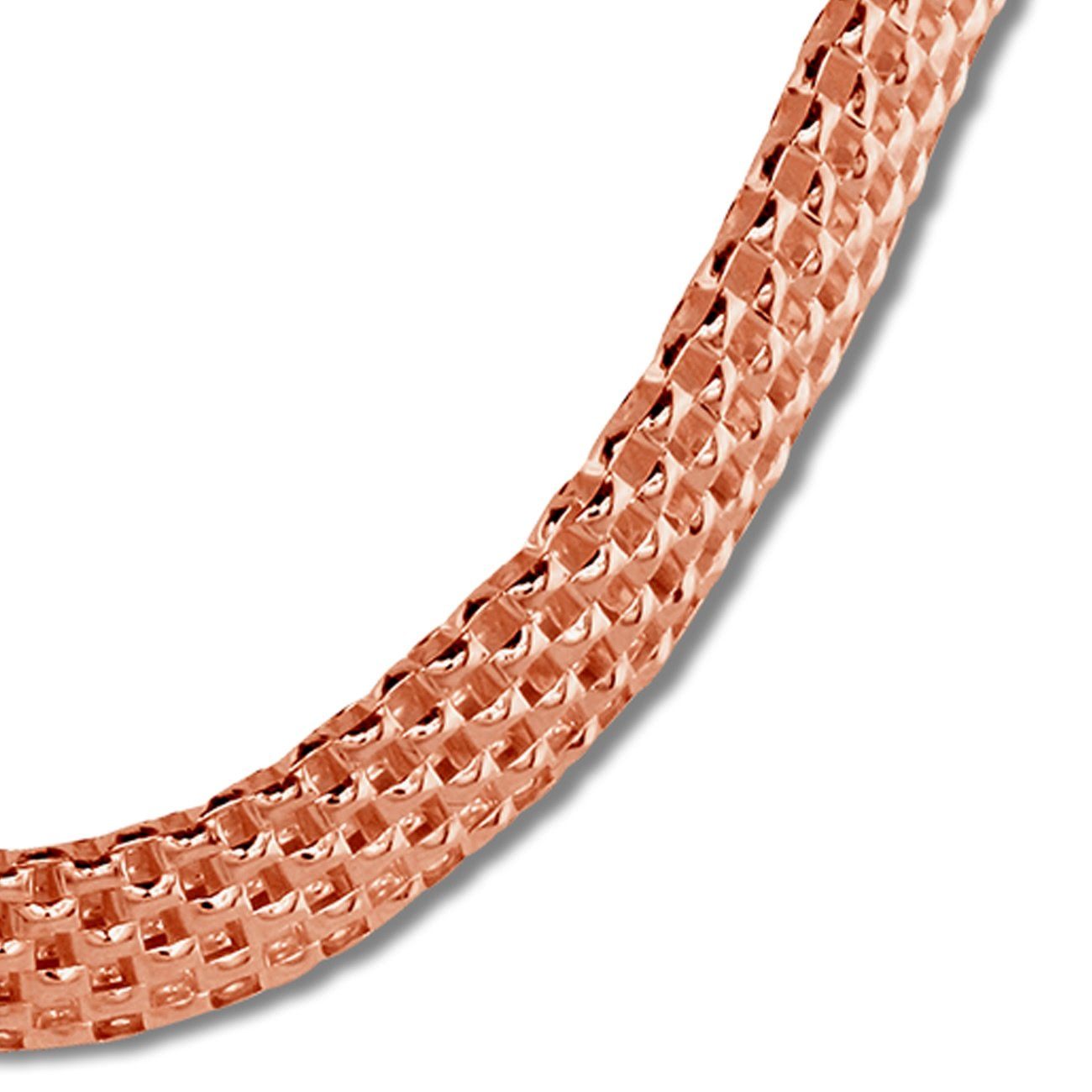 SilberDream Collier SilberDream Geflecht Collier silber rose (Collier), Col günstig online kaufen