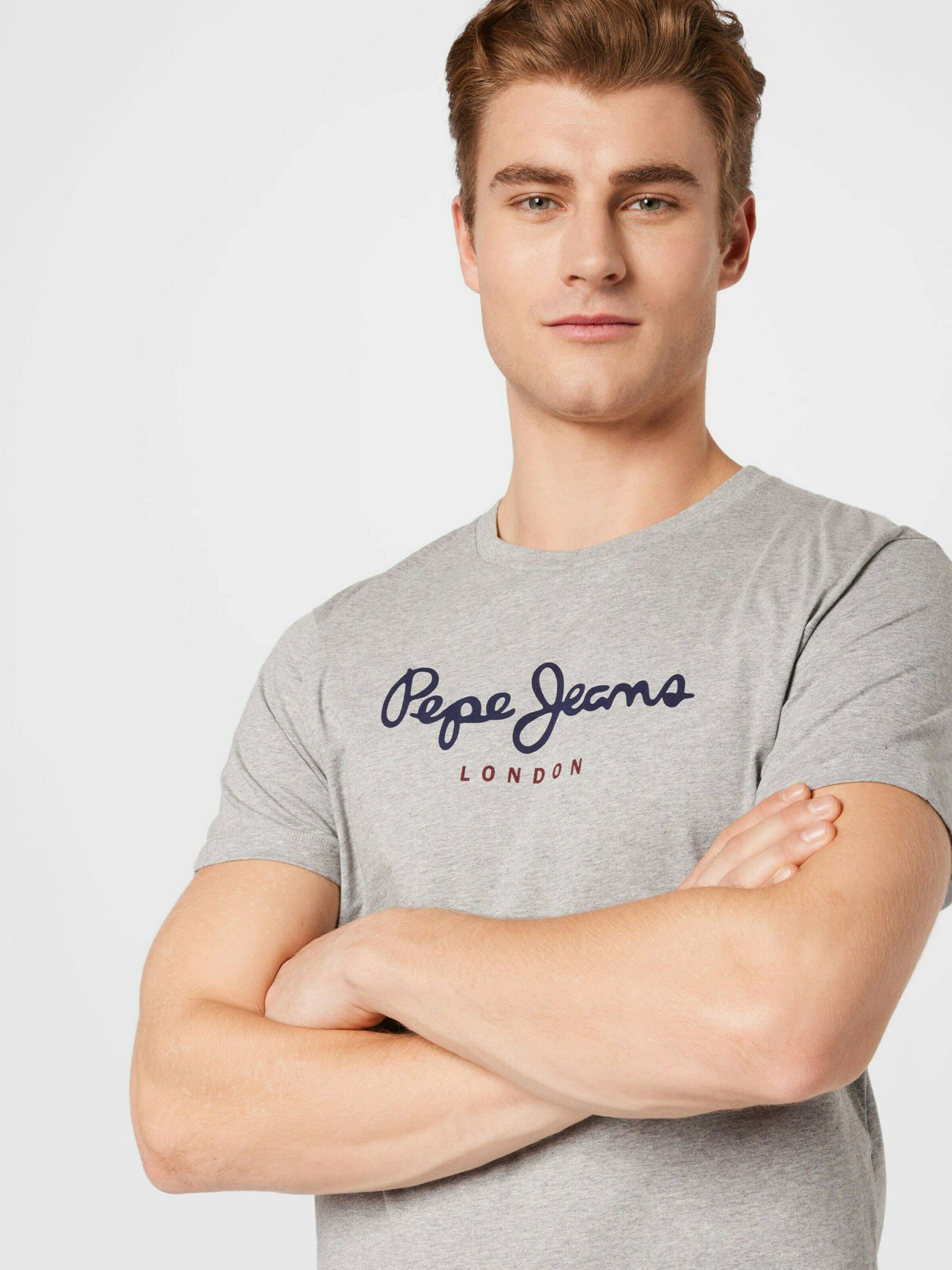 EGGO Jeans Pepe (1-tlg) Grau T-Shirt