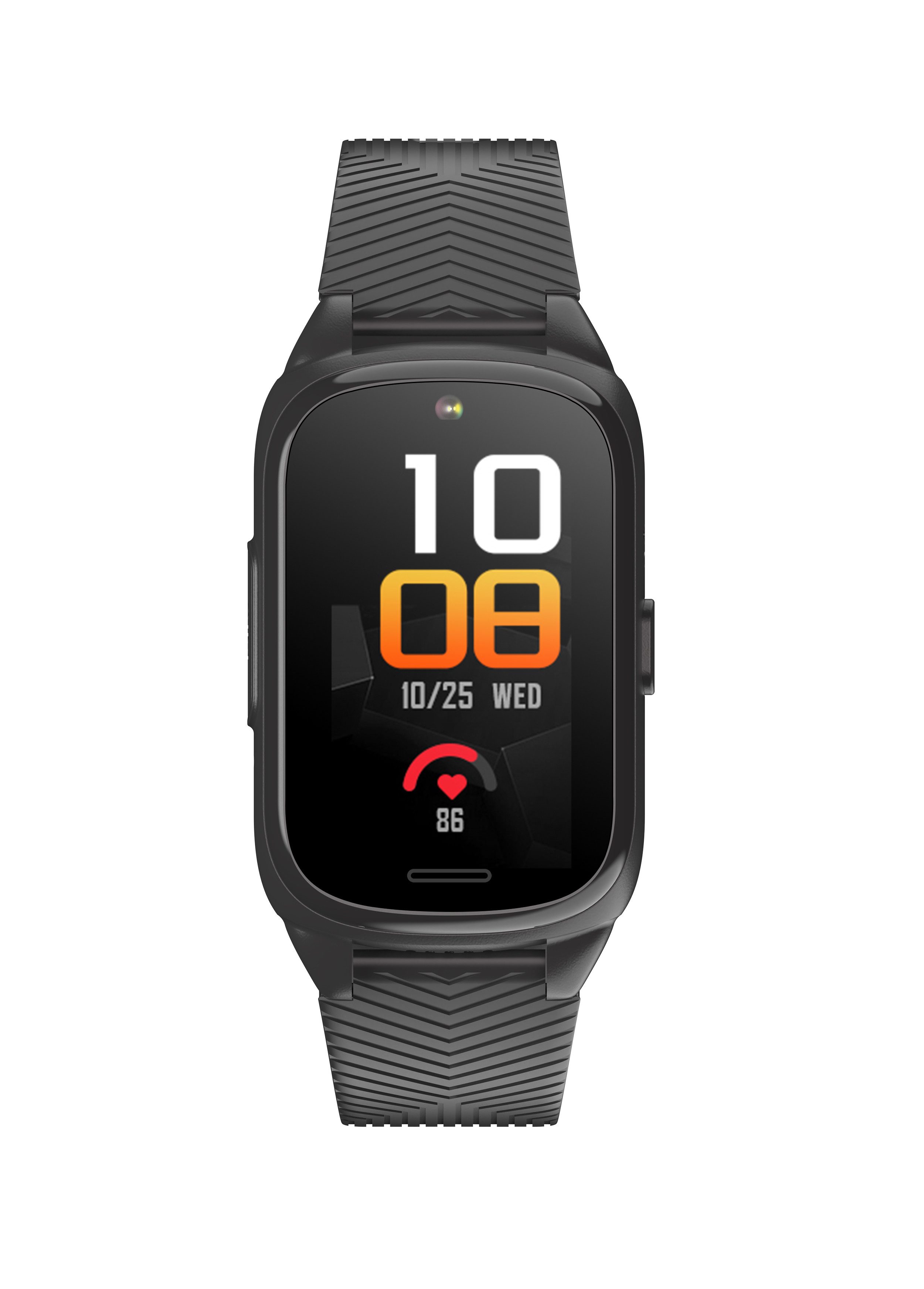 Forever Smartwatch SIVA ST-100 schwarz mit IP67 Wasserdichtigkeit 400mAh Smartwatch, 1-tlg.