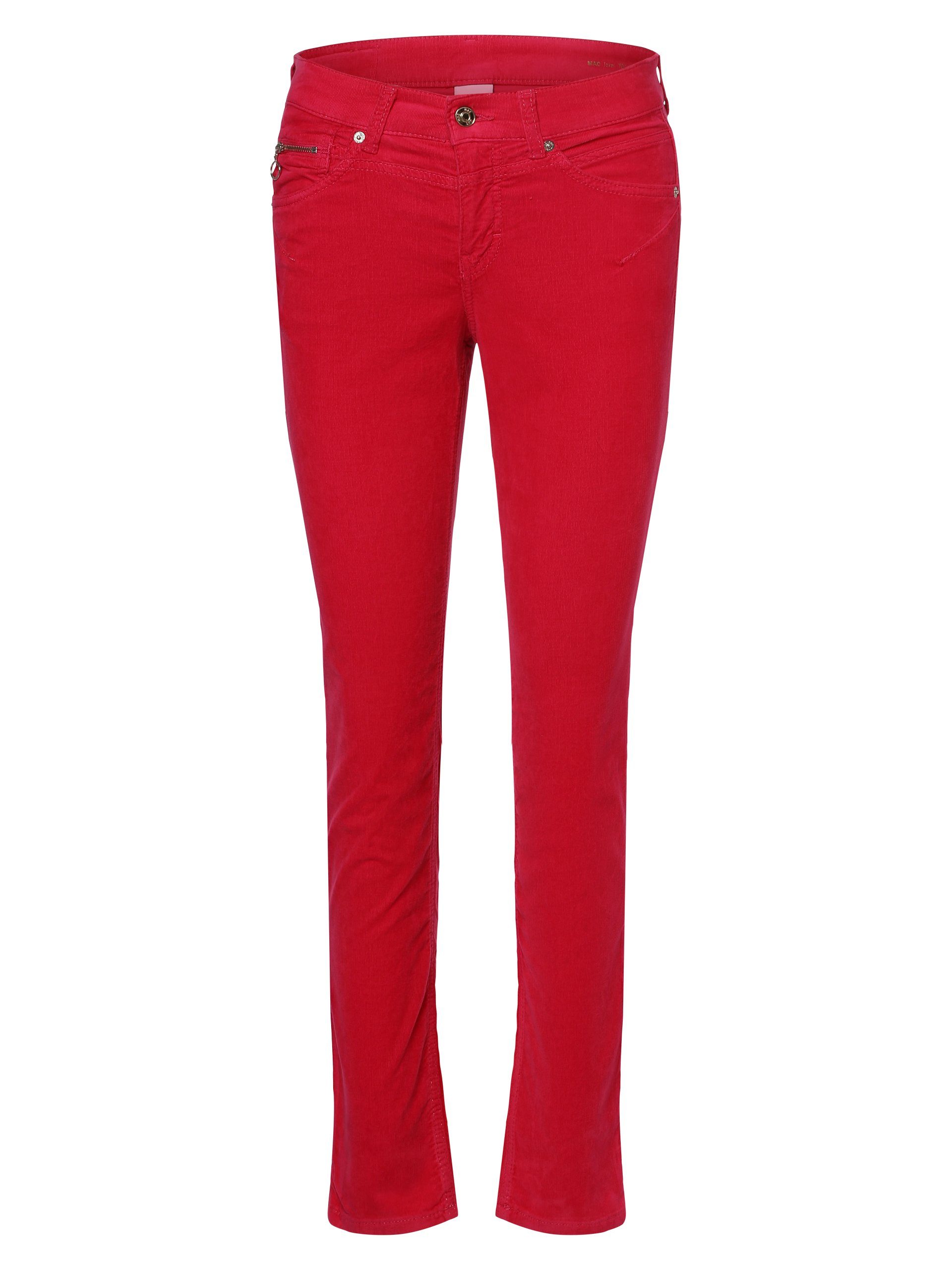 MAC Rich rot Slim 5-Pocket-Hose