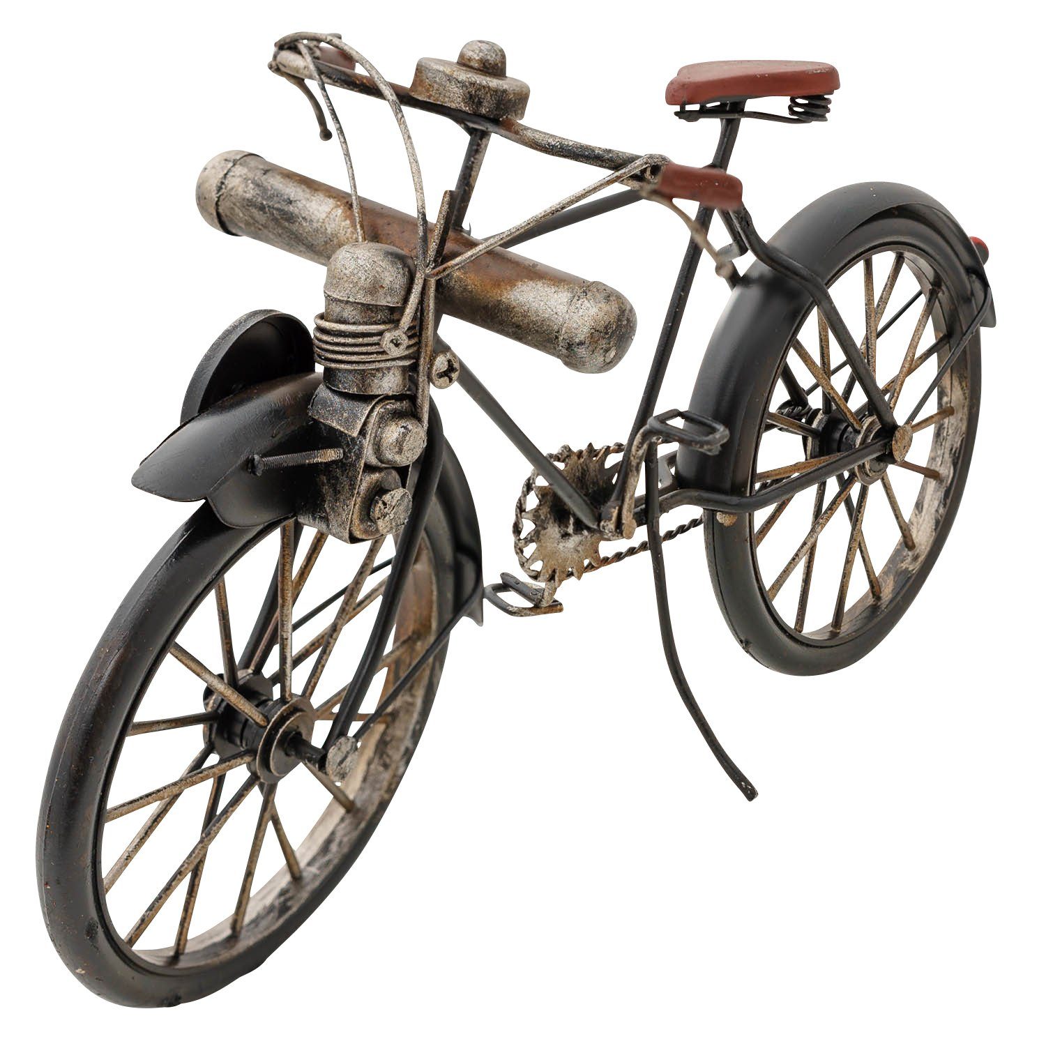 Dekoobjekt Modell Fahrrad Mofa Mofamodell Moped Nostalgie Blech Metall Antik-Stil