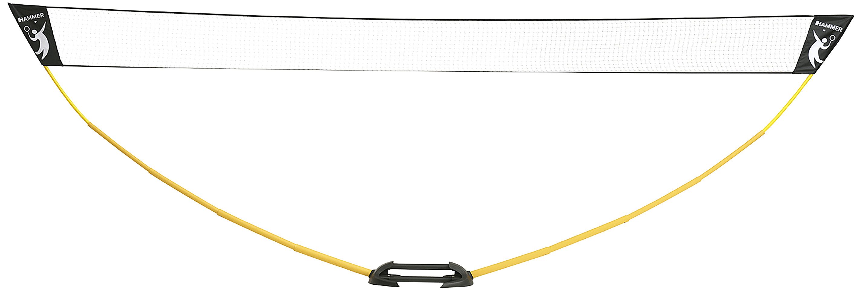 Volleyballnetz Badminton-Set, mobil, mit Rucksack und Courtline