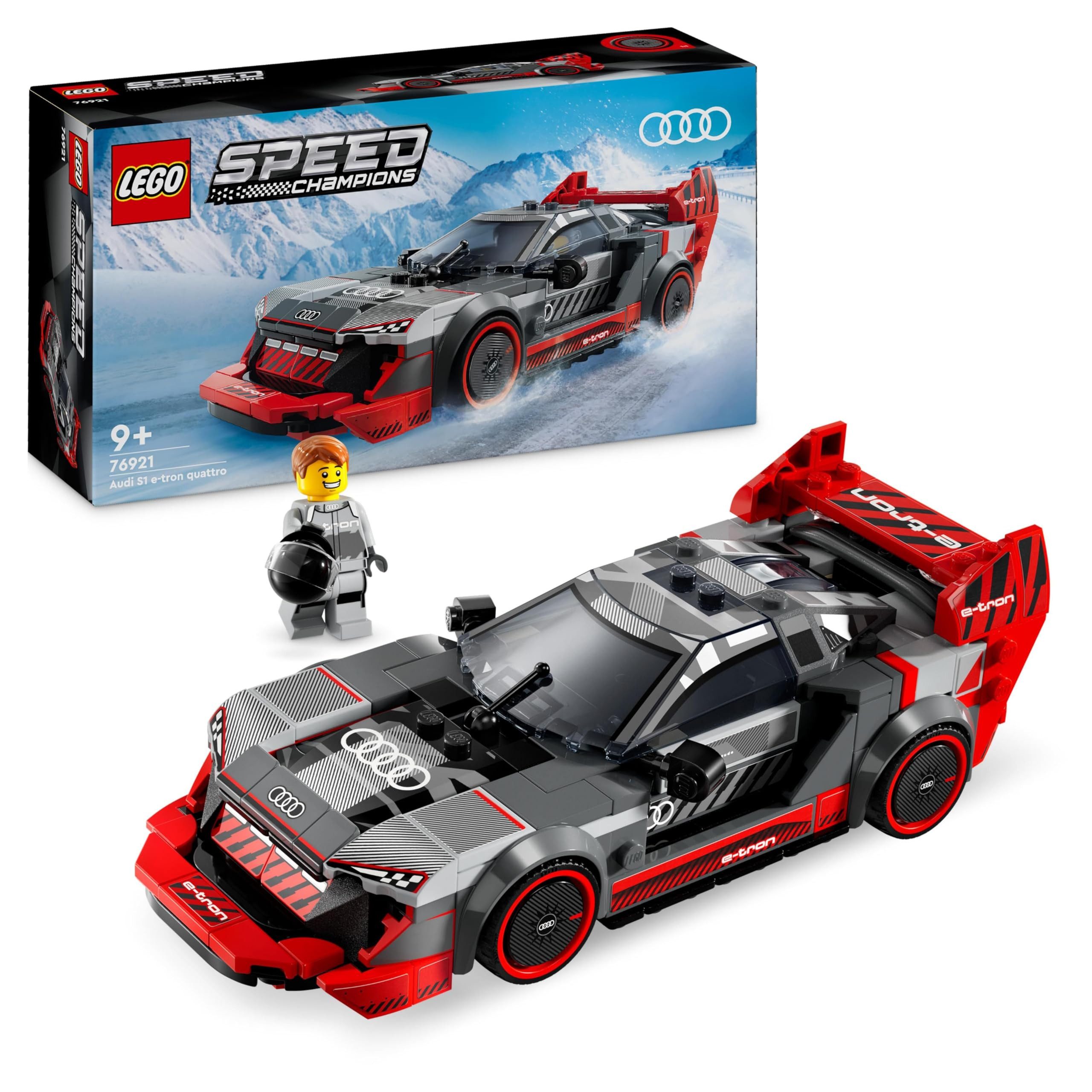 LEGO® Speed Champions Audi S1 e-tron quattro 76921 Konstruktions-Spielset, (274 St), 274-teiliges LEGO Bauset von lego®
