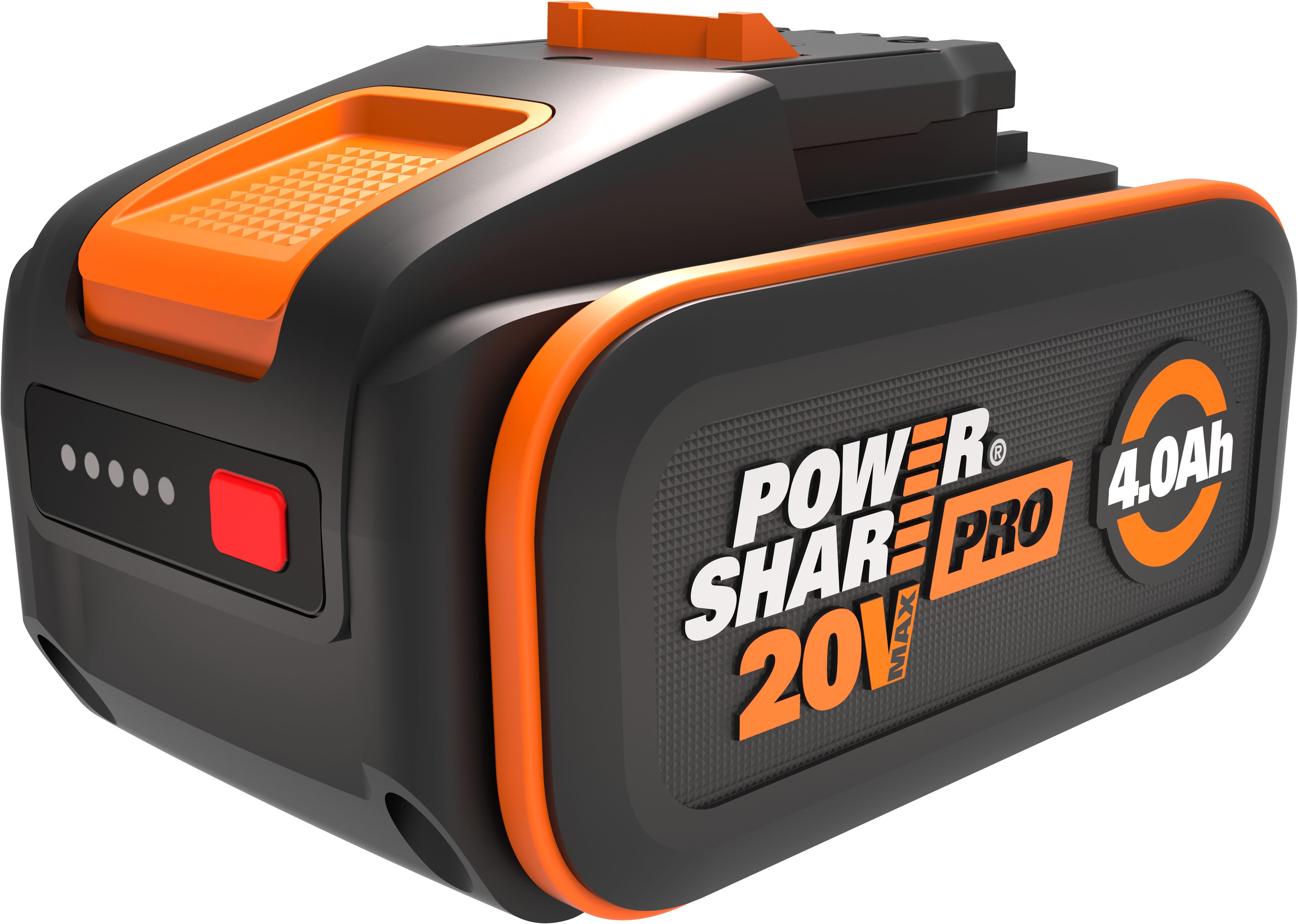 Worx »WA3644 PowerShare Pro« Akku, 20 V, 4 Ah, LED-Anzeige, für alle WORX Geräte