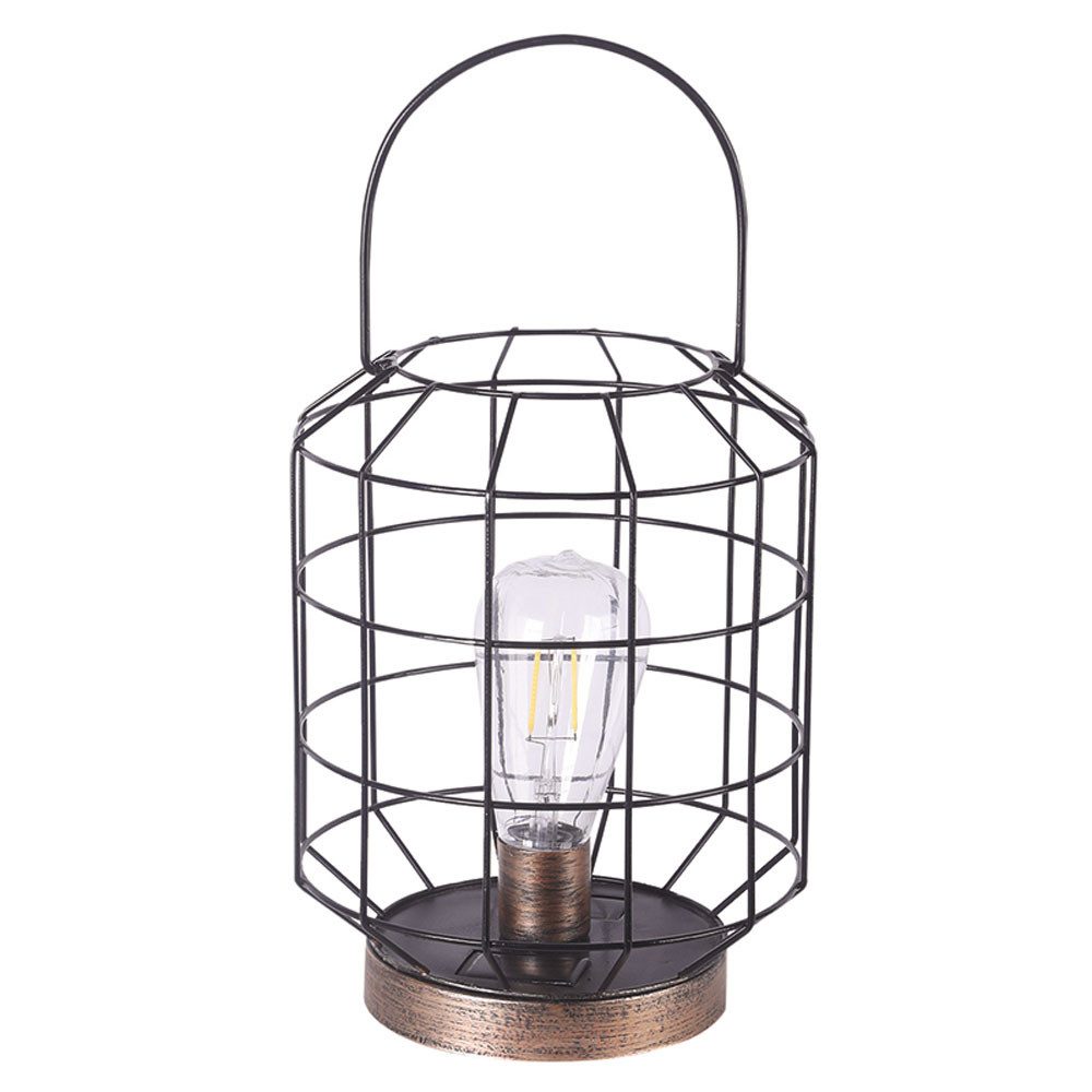 Luxform LED Gartenleuchte Industrielampe Bedford von günstig online kaufen