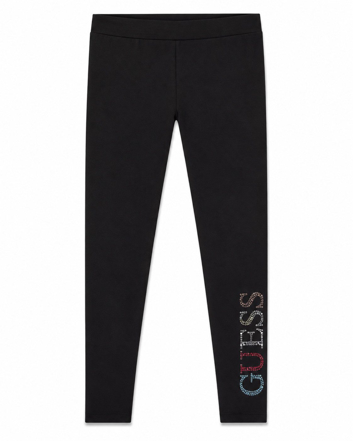 Guess Leggings Guess Leggings für Mädchen mit Glitzer-Logo aus Baumwollmix