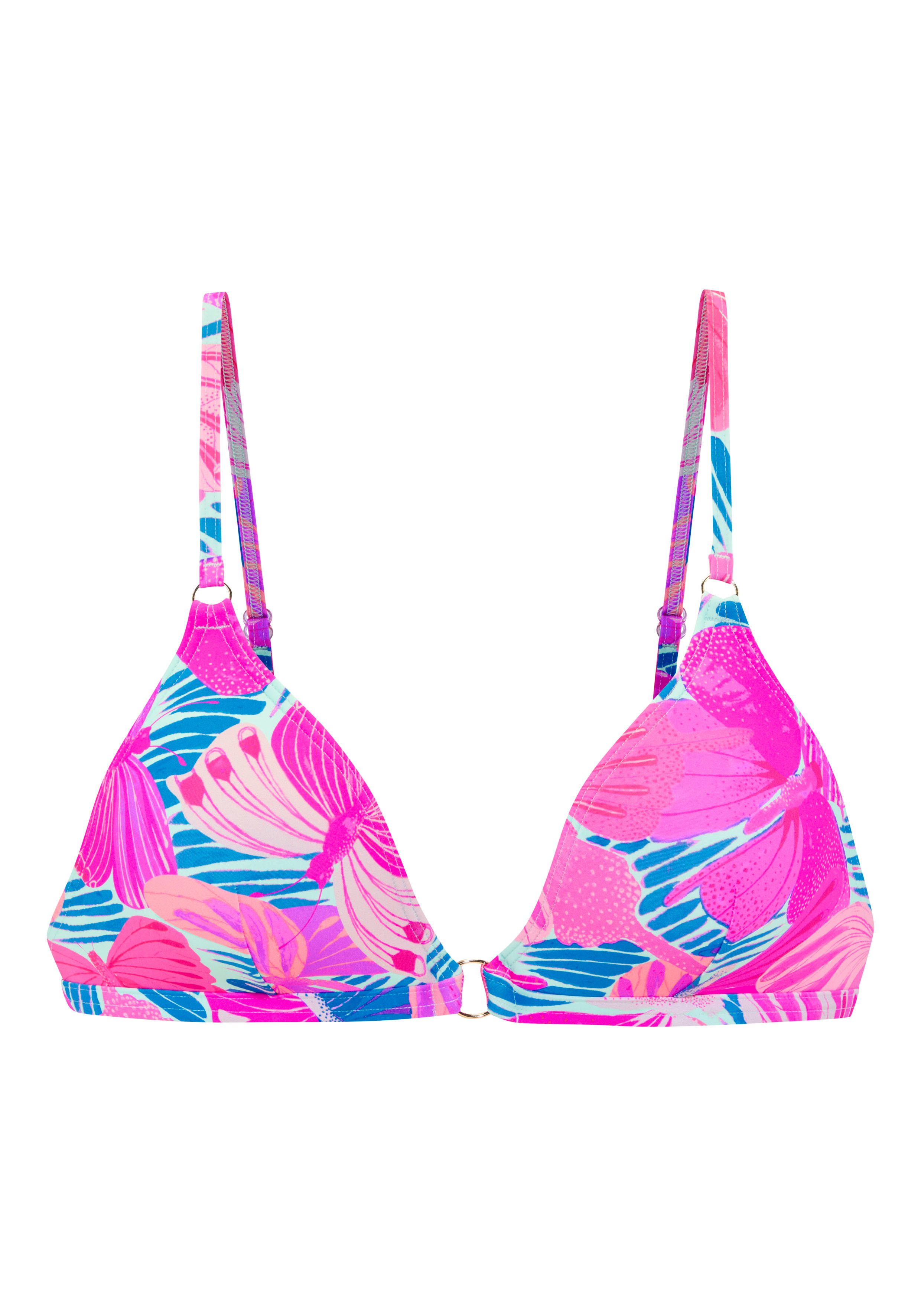Sunseeker Triangel-Bikini-Top Butterfly, mit Schmetterling-Design