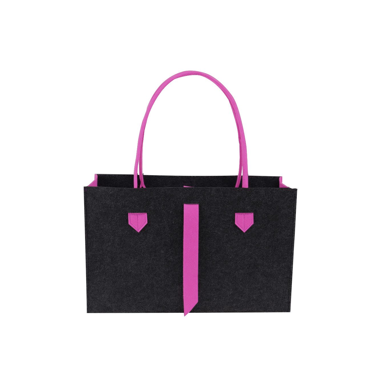 RAIKOU Einkaufsshopper Filztasche Zeitungskorb Kaminholztasche Spielzeugauf günstig online kaufen