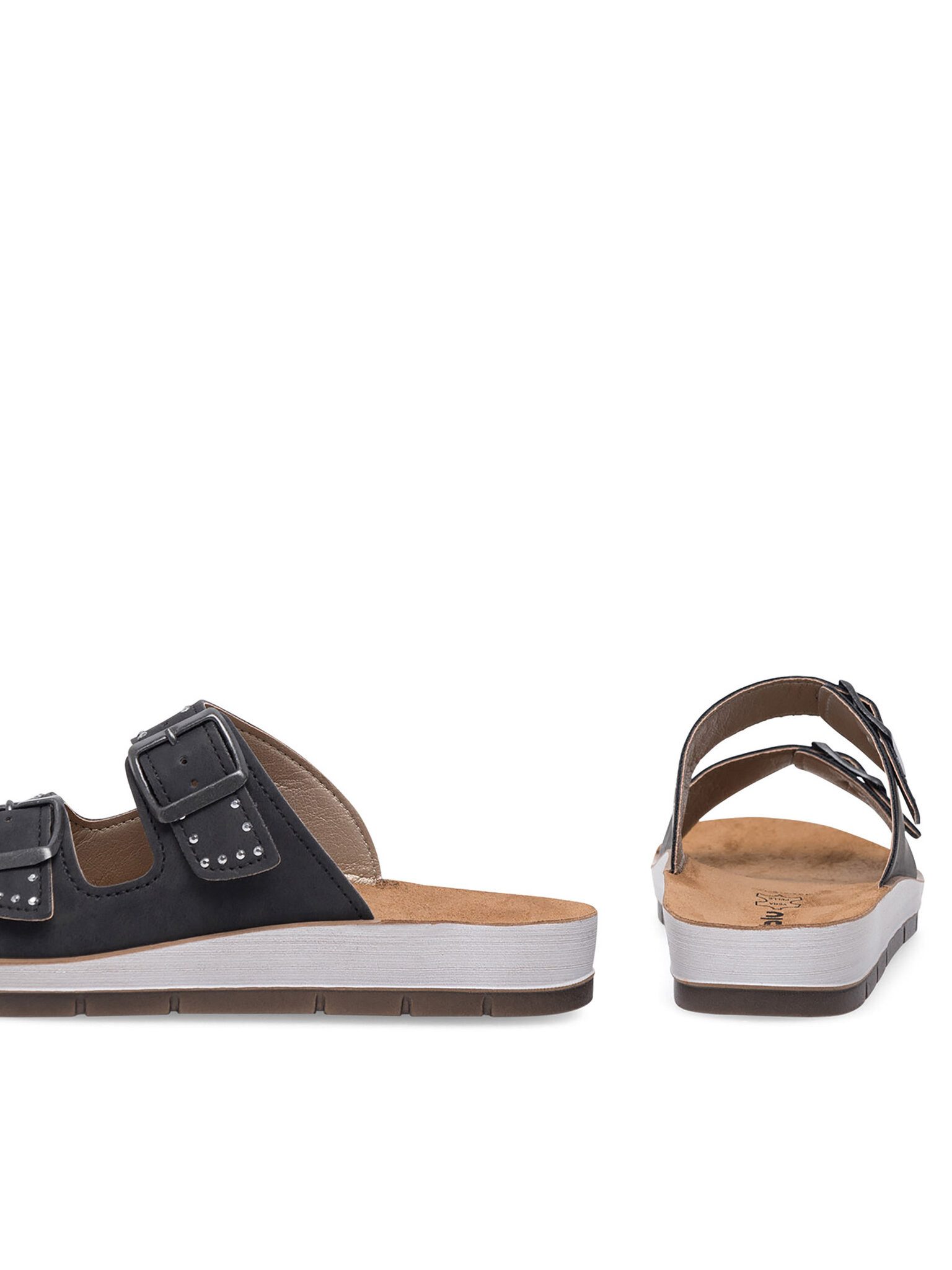 INBLU Pantoletten CP060200 Schwarz Pantolette