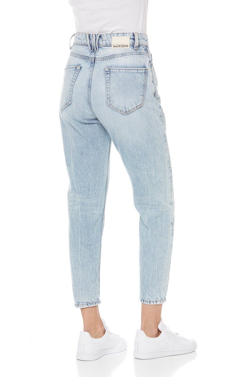 wunderwerk Mom-Jeans JEANS Collien carrot cropped eco bleached
