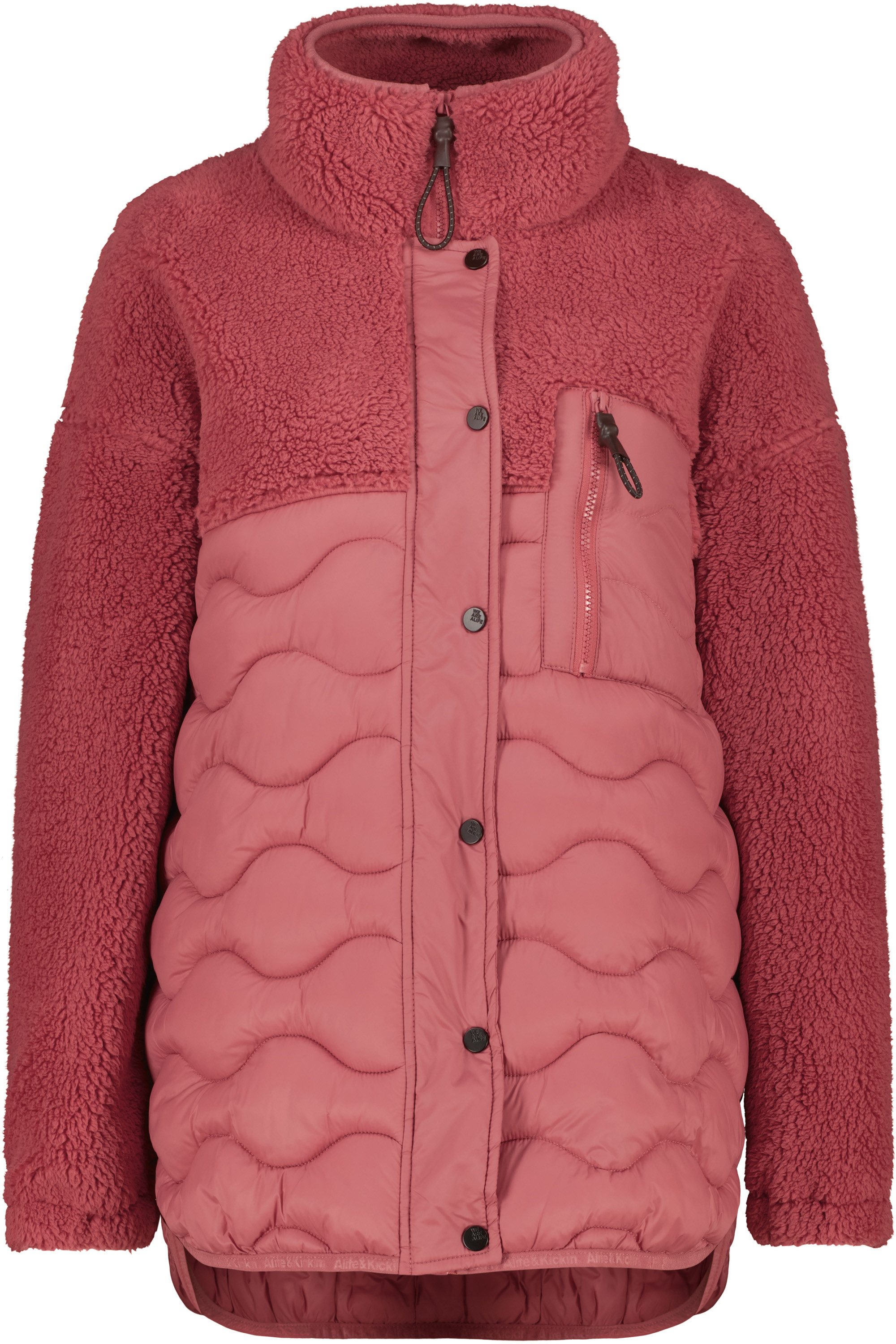 Alife & Kickin Winterjacke Damen EveAK G Stylische Teddy-Plüsch Übergangsja günstig online kaufen