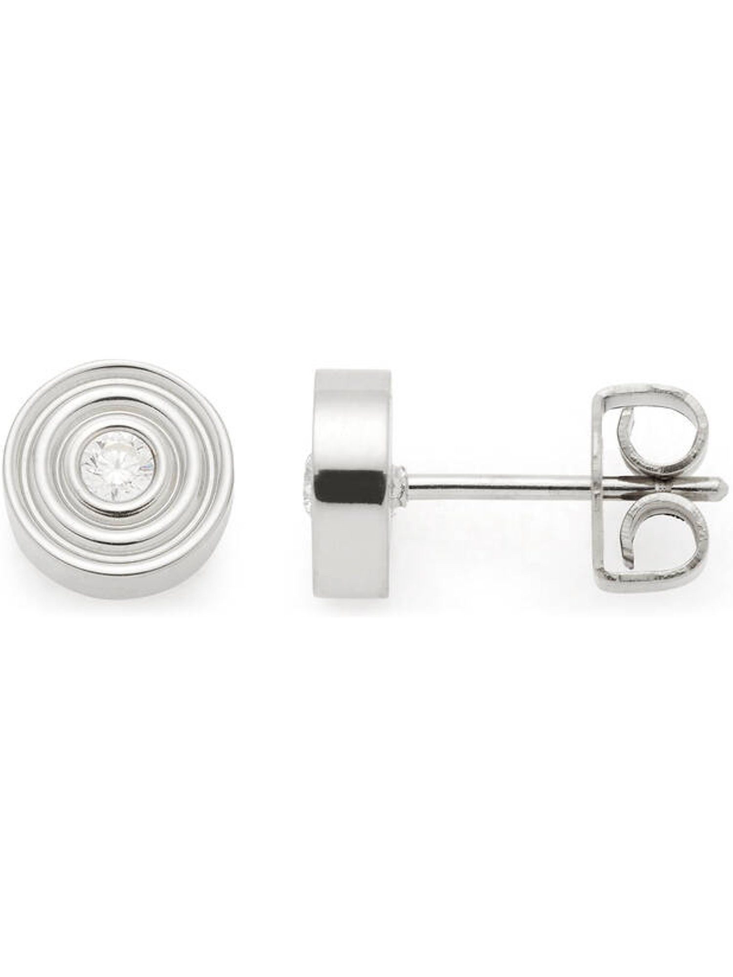 LEONARDO Paar Ohrstecker Leonardo Damen-Ohrstecker Edelstahl Zirkonia