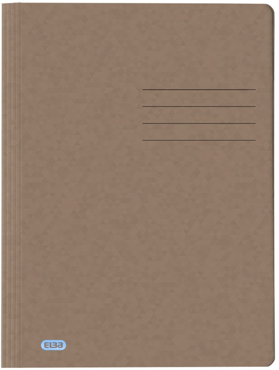 OXFORD Hefter Schnellhefter Top File+ A4 Karton 390g kaufm. und Amtsheftung braun