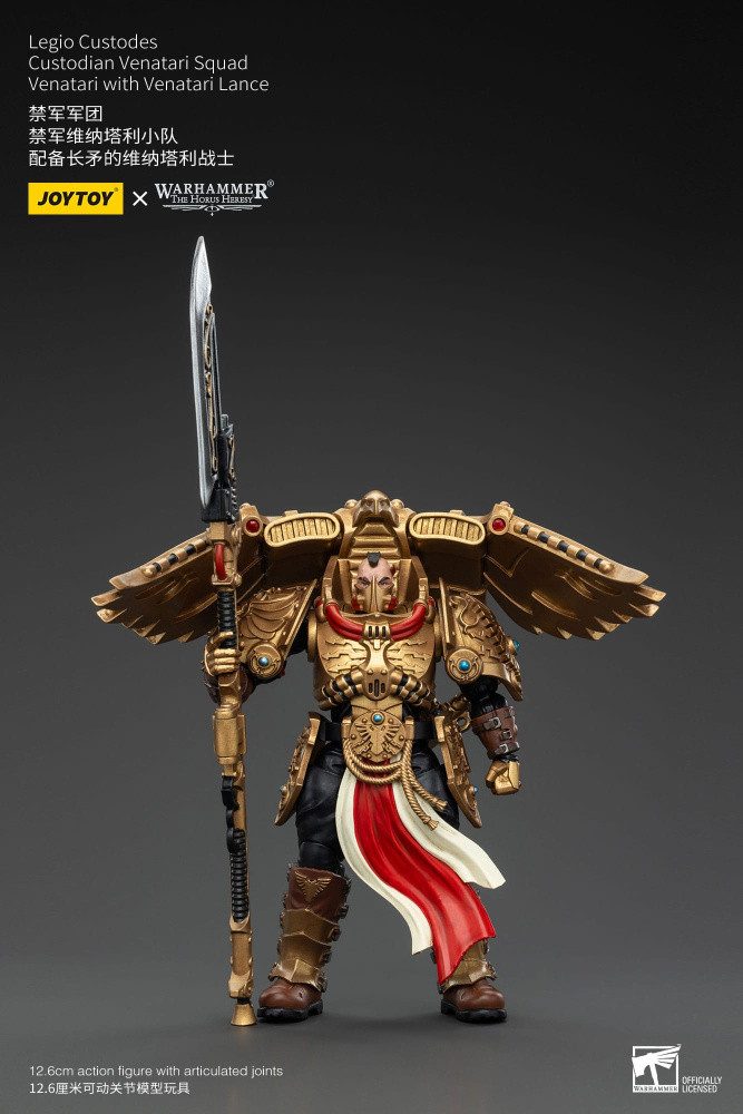 Joy Toy (CN) Erotik-Actionfigur Warhammer The Horus Heresy Actionfigur 1/18 Legio Custodes Custodian V