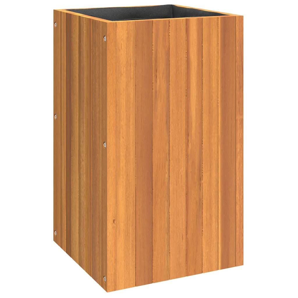 vidaXL Blumentopf Pflanzkübel 35x35x60 cm Massivholz (1 St)