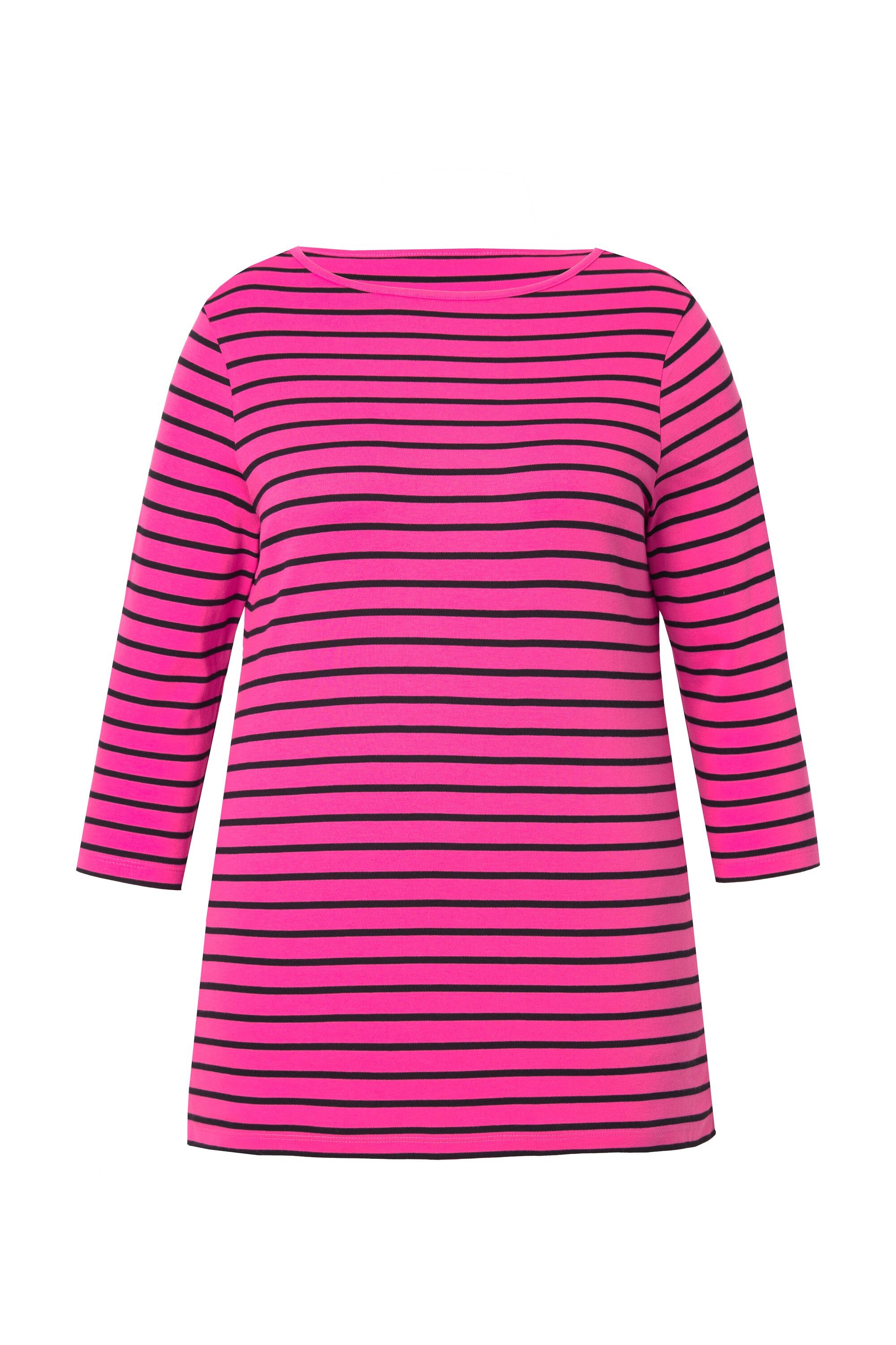 Angel of Style T-Shirt T-Shirt Classic Fit Ringel 3/4-Ärmel günstig online kaufen