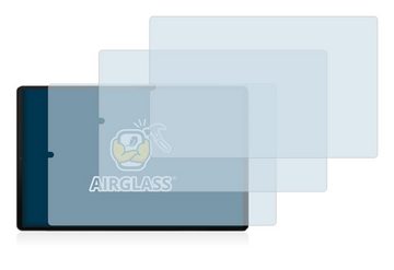 BROTECT flexible Panzerglasfolie für Lenovo Tab M10 FHD Plus (im Querformat), Displayschutzglas, 3 Stück, Schutzglas Glasfolie klar