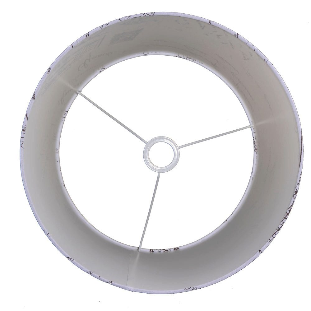 Dirk Davids Leuchten GmbH Lampenschirm Lampenschirm für Tischleuchte in Streifen Braun TL 30-20-17, Exklusives Design