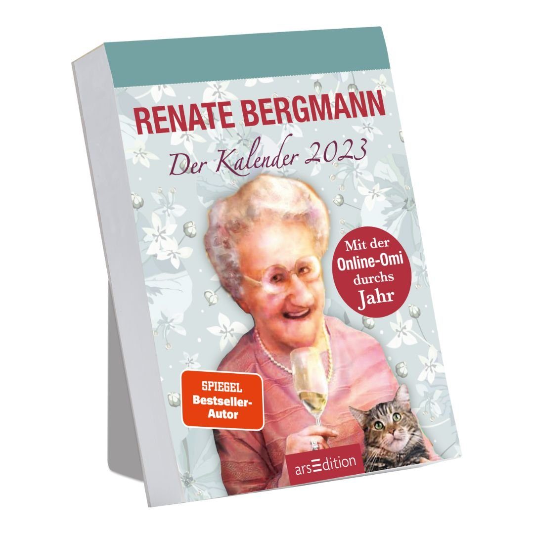 arsEdition Verlag Abreißkalender Renate Bergmann - Der Kalender 2023
