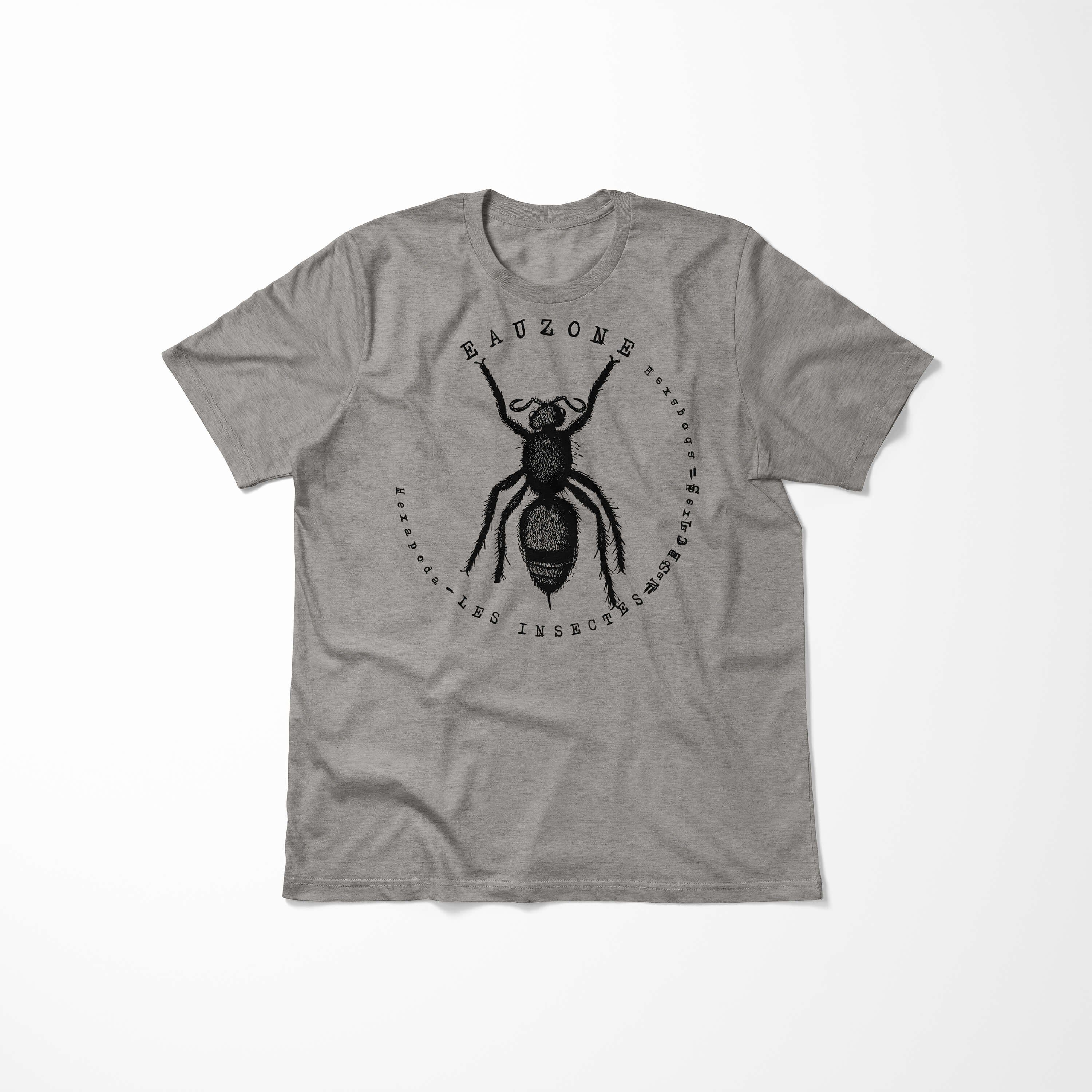T-Shirt Art Hexapoda Ant Velvet Sinus Ash T-Shirt Herren