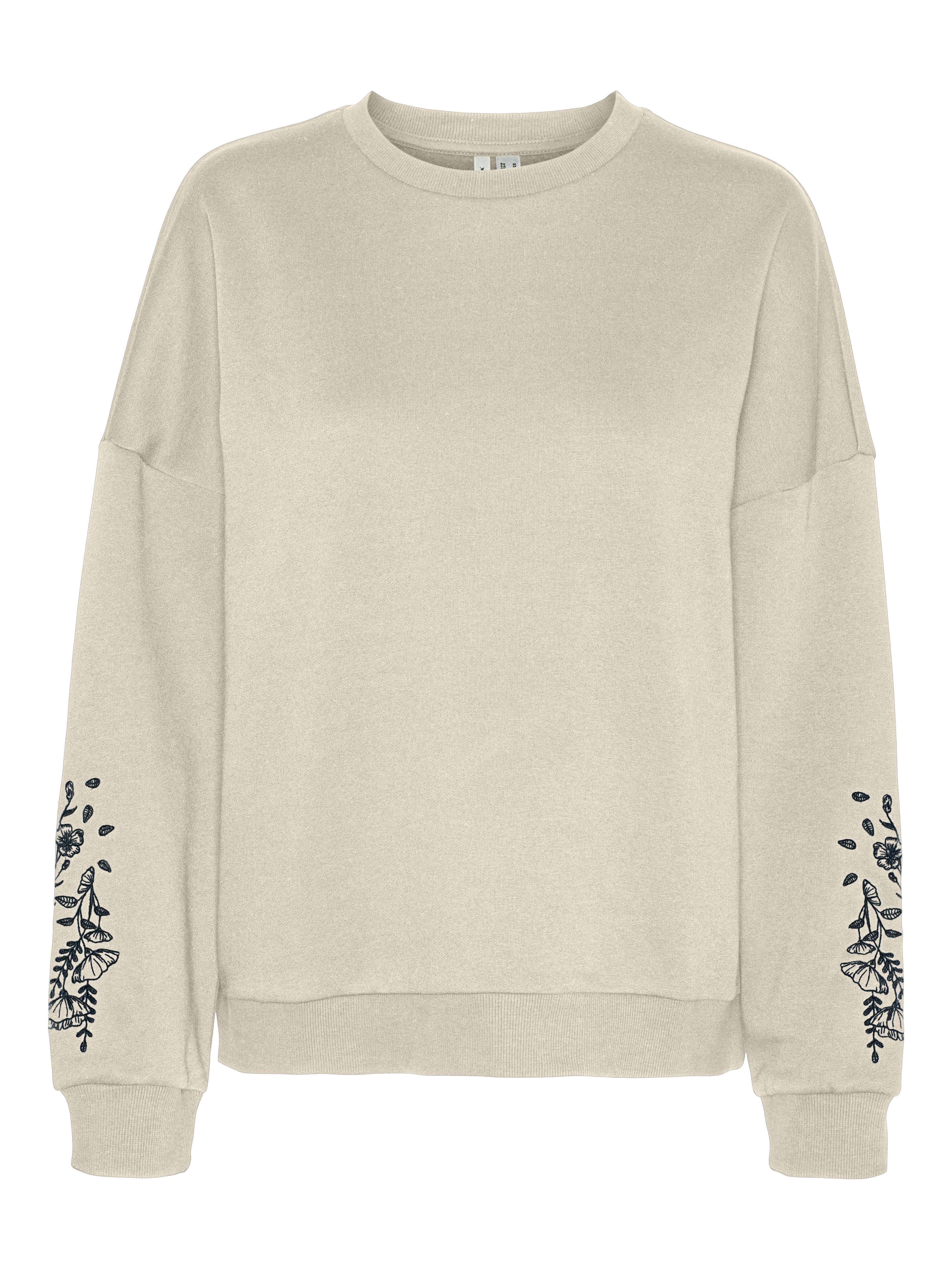 Birch Detail:NAVY EMBROIDERY ON SLEEVES