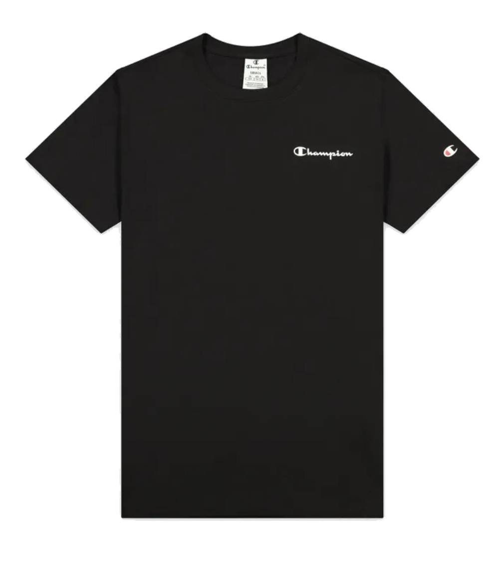 schwarz T-Shirt (1-tlg) Champion Champion Crewneck T-Shirt