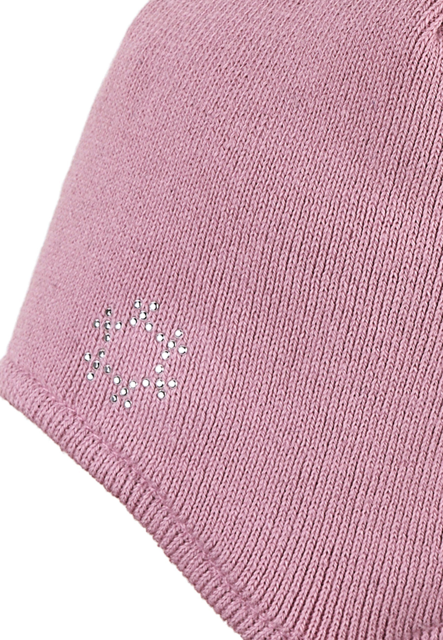 Sterntaler® Strickmütze Strickmütze Strass (1-St)