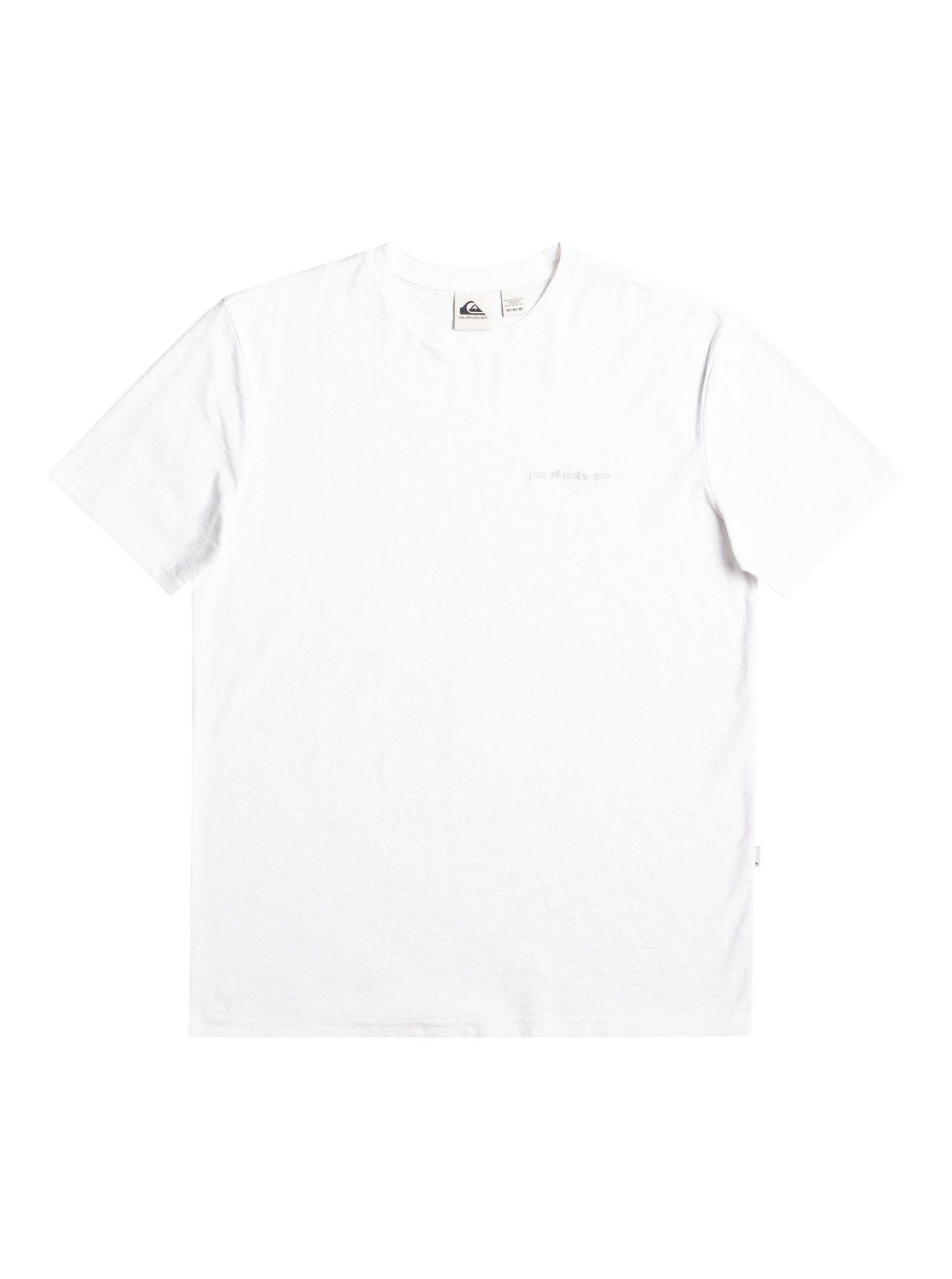 Quiksilver Slub T-Shirt Roundneck White