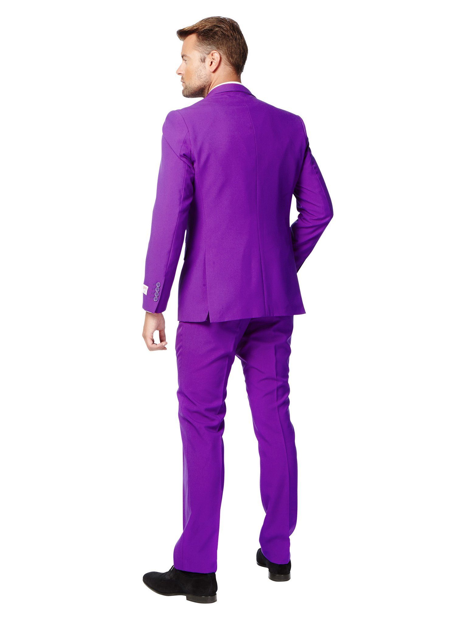 Opposuits Anzug Purple Prince Partyanzug - Kostüm für Karneval Ausgefallene Anzüge für coole Männer