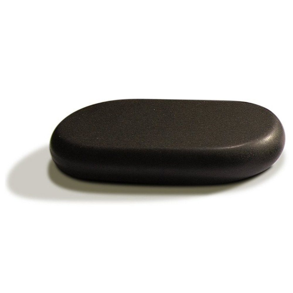 Habys Massageliege Hot Stone Massagestein Größe XLL 11,7 x 7,7 x 2,7 cm, aus Basalt