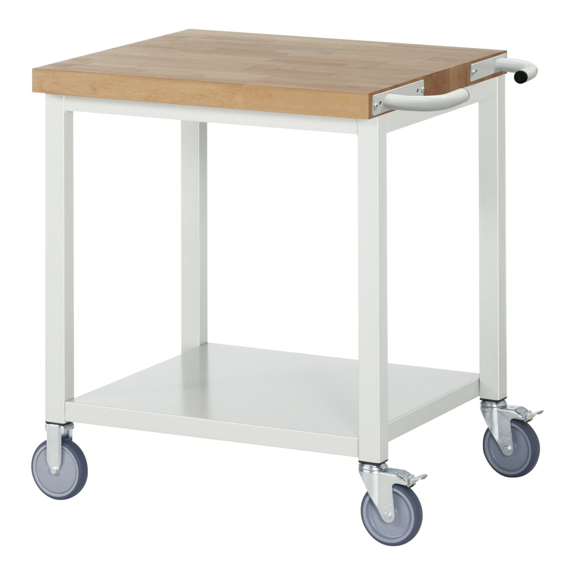 RAU Werkbank Rau Fahrbare Werkbank mit Stahlblech-Ablageboden BxTxH 750x700x880mm