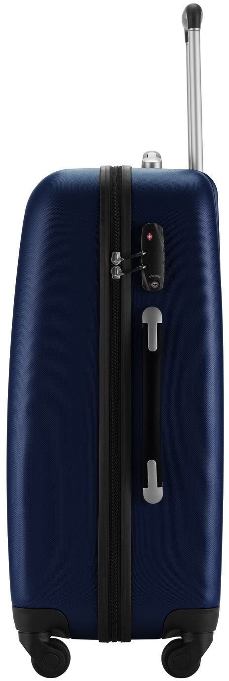 Hauptstadtkoffer Hartschalen-Trolley Wedding, in verschiedenen Größen und Farben, 4 Rollen, Hartschalen Koffer klein mittel groß Reisegepäck TSA Schloss