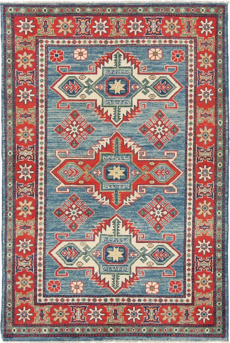 Orientteppich Kazak 119x177 Handgeknüpfter Orientteppich, Nain Trading, rechteckig, Höhe: 5 mm