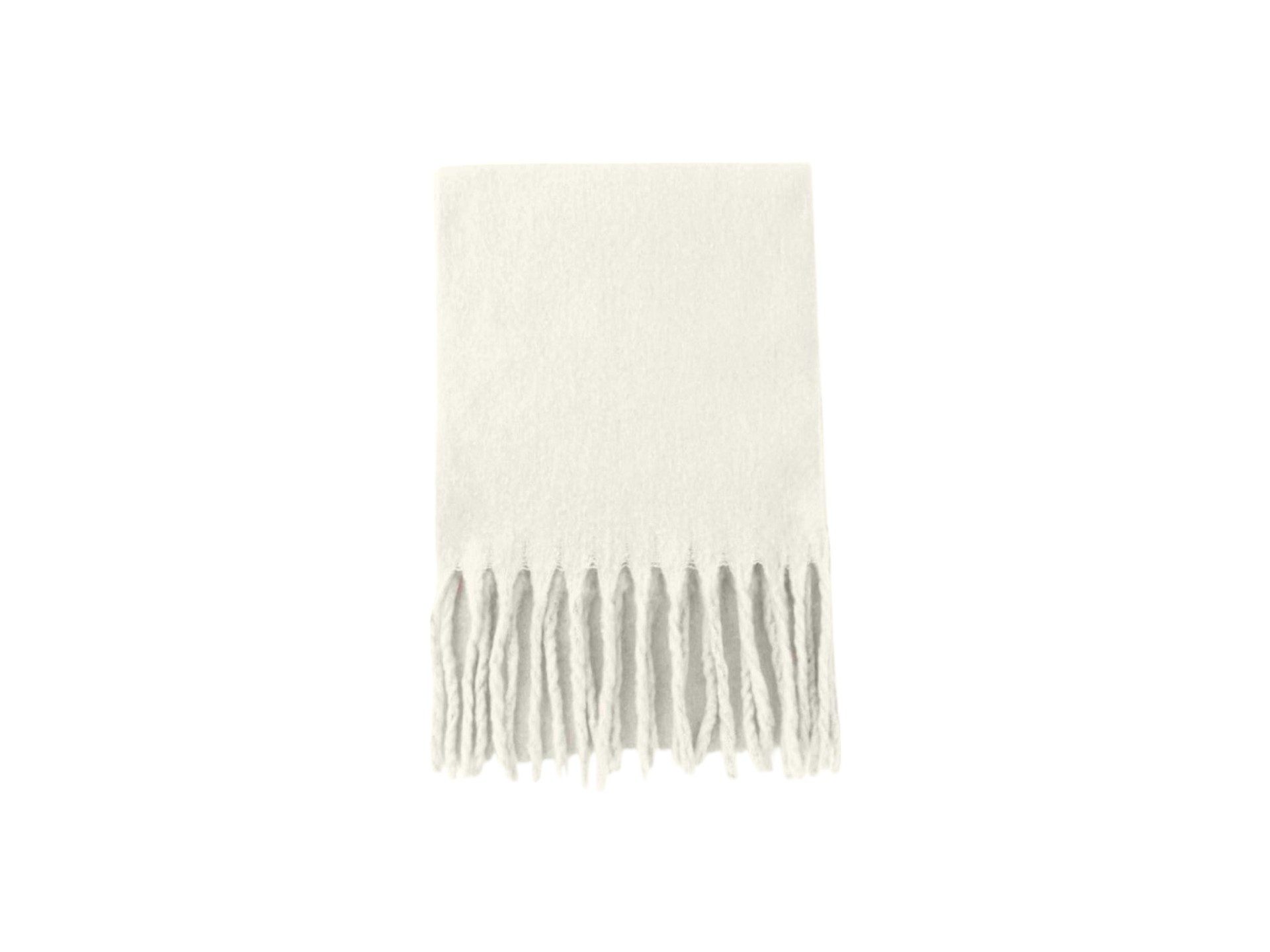 VewoTex Schal Fransenschal Bouclé » Damenschal 210 x 40 cm, (Einzelner Schal, 1-St. Kein Set), » Winter Damen Schal mit Fransen » Winterschal Super Soft