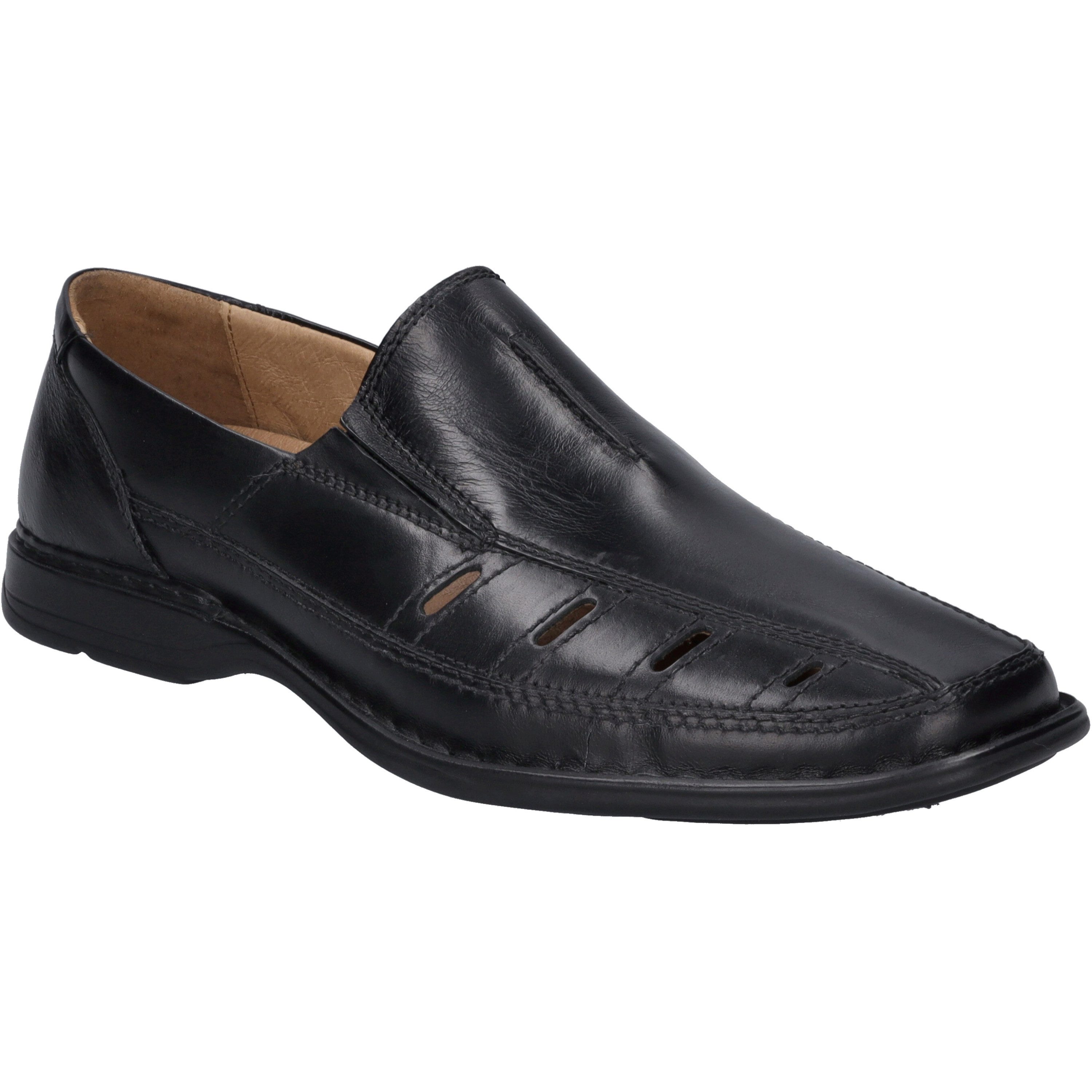 Steven 12, schwarz Slipper