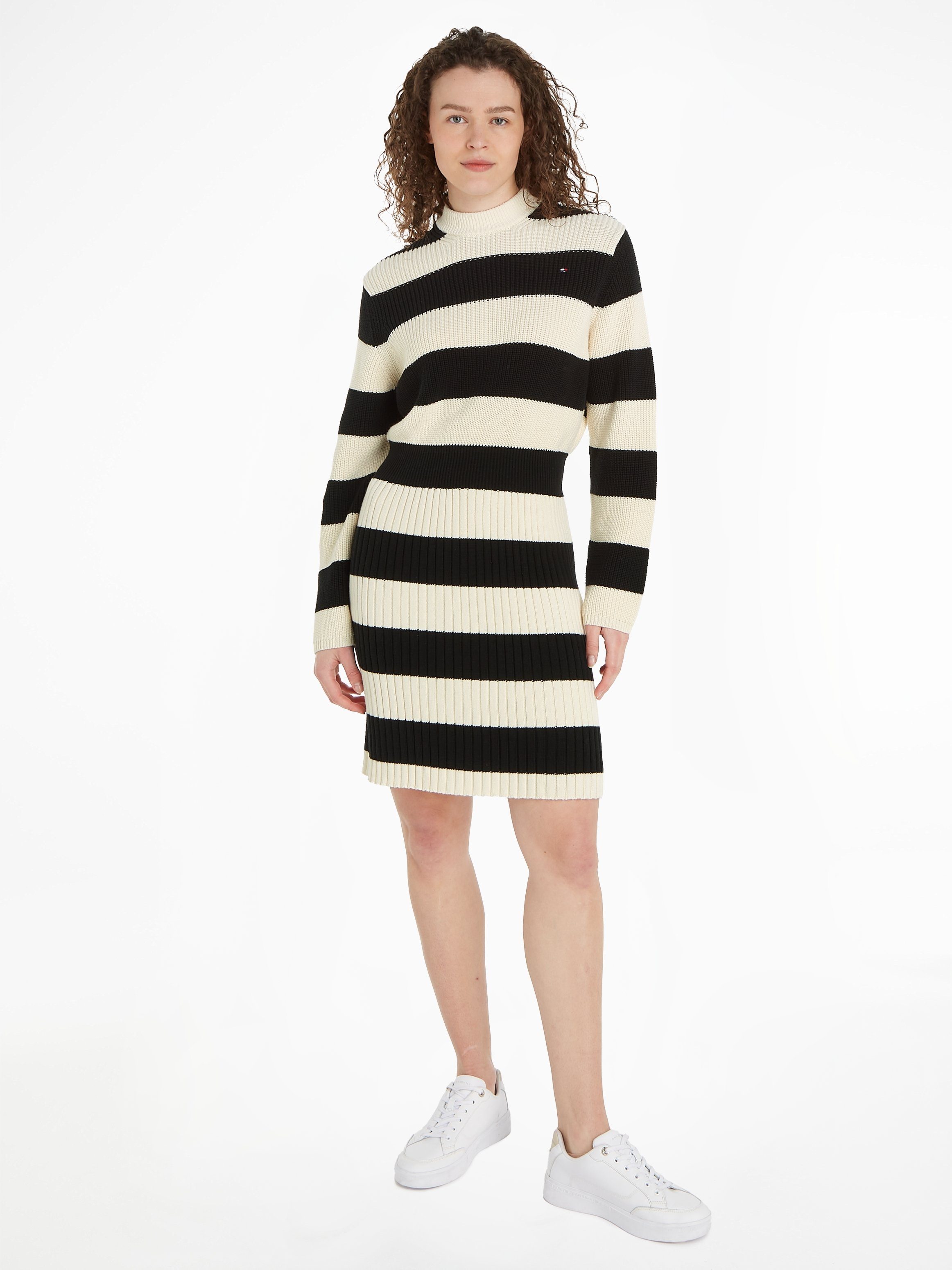 Tommy Hilfiger Strickkleid CO CARDI STITCH günstig online kaufen