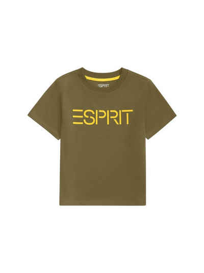 Esprit T-Shirt T-Shirt aus Bio-Baumwolle mit Logo (1-tlg)