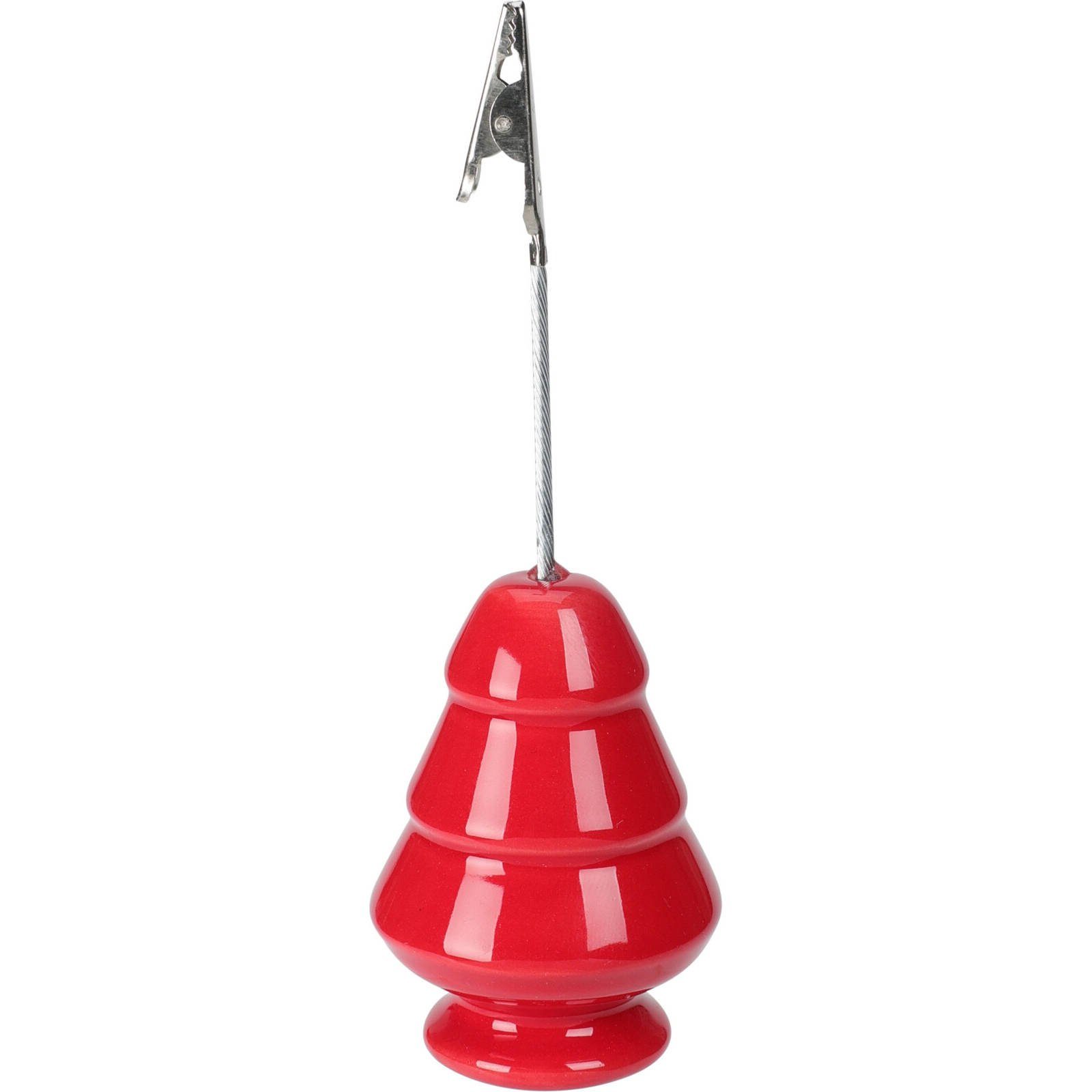 Home & styling collection Künstlicher Weihnachtsbaum Tischkarten-Ständer, Weihnachtsbaum, 13 cm, künstlich