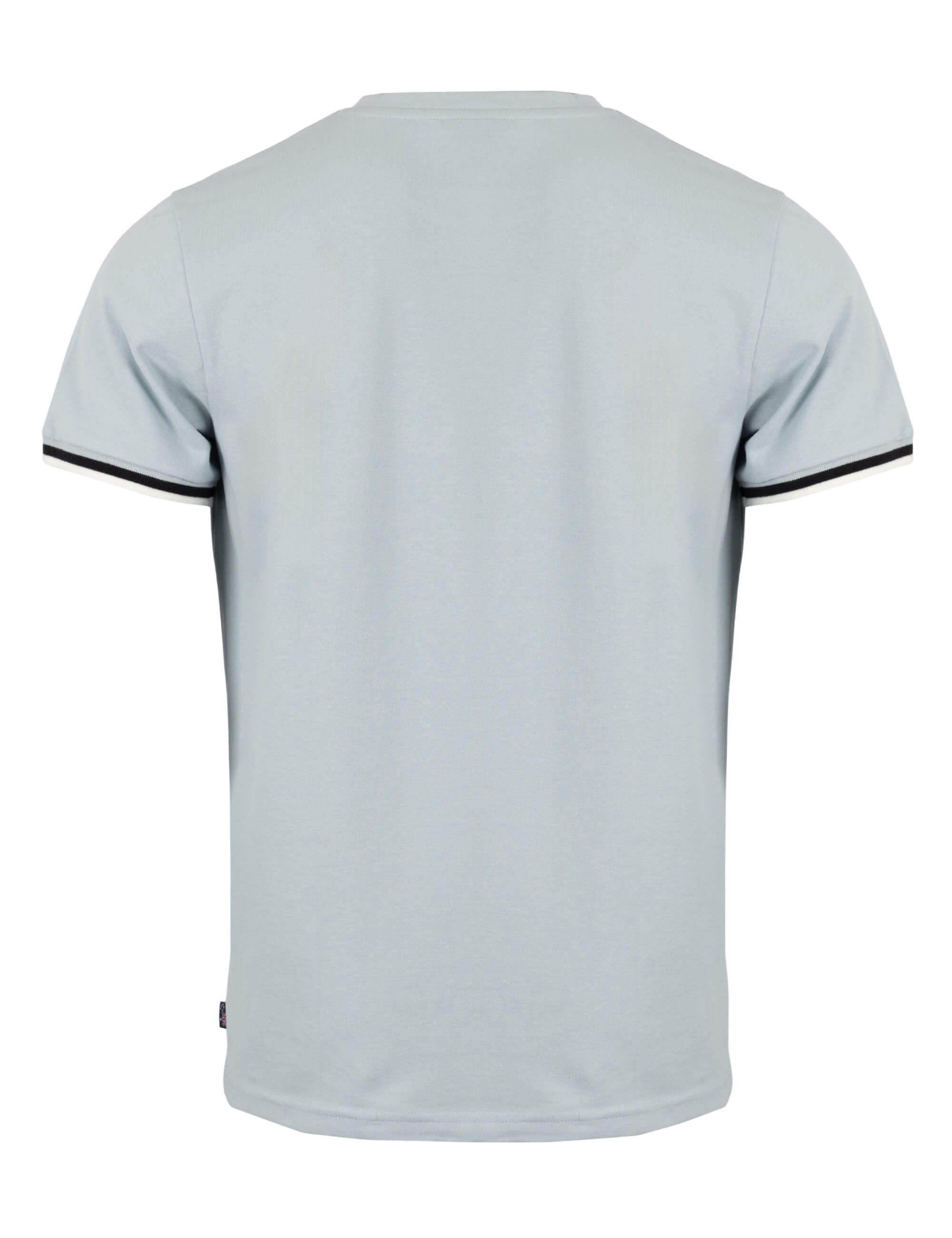 ROADSIGN australia T-Shirt Outback Rib (1, 1-tlg., 1) Piqué-Shirt mit feiner Struktur und sportlichem Rundhalsausschnitt